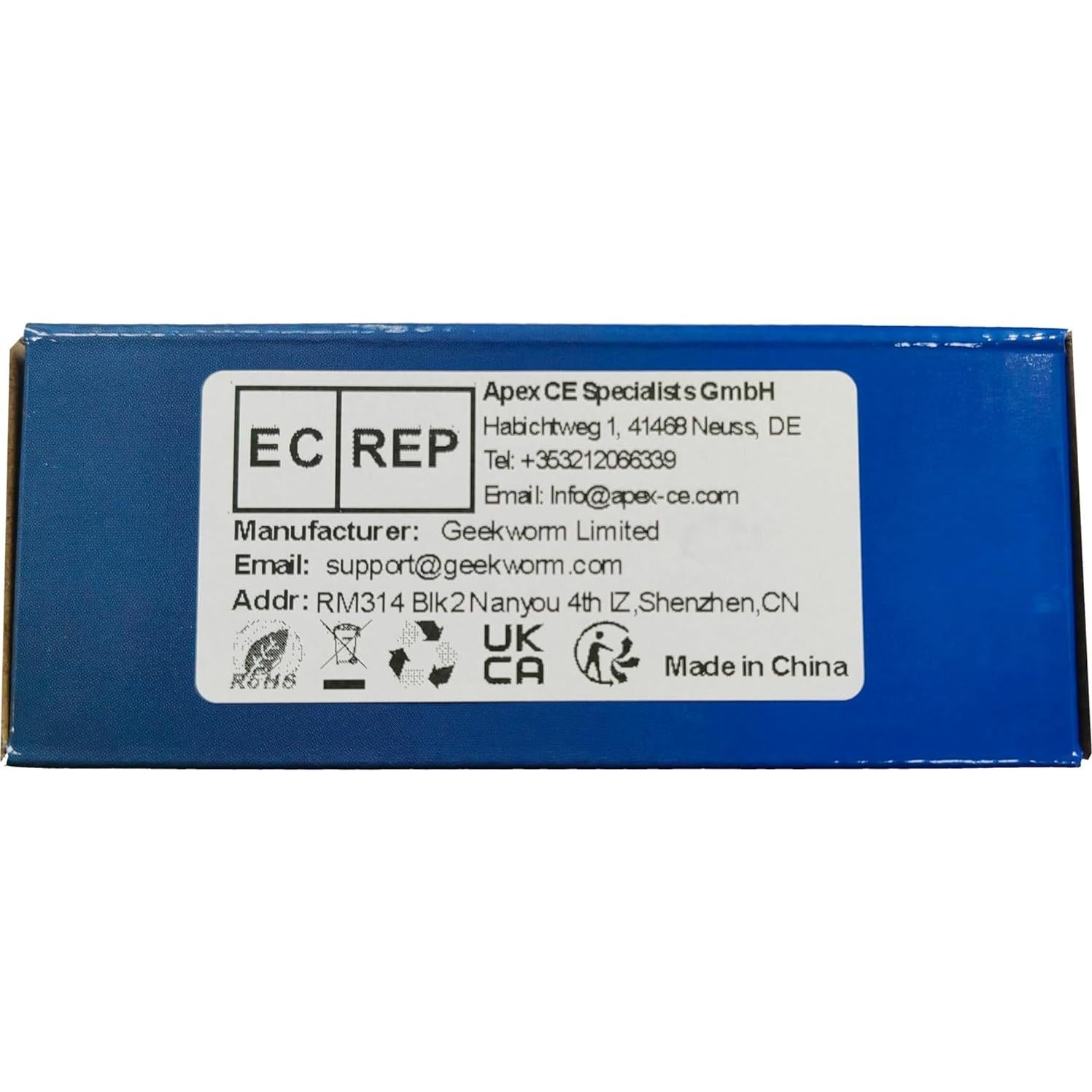 Caja de Aluminio Geekworm para Raspberry Pi 4 Modelo B