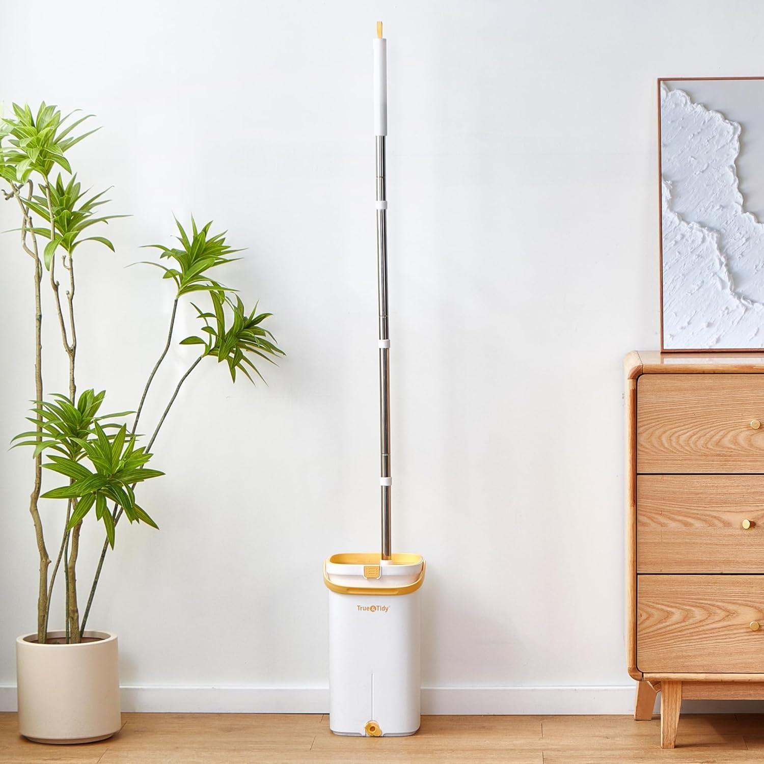 Trapeador y Cubo True & Tidy con Sistema de Bomba 5.5L