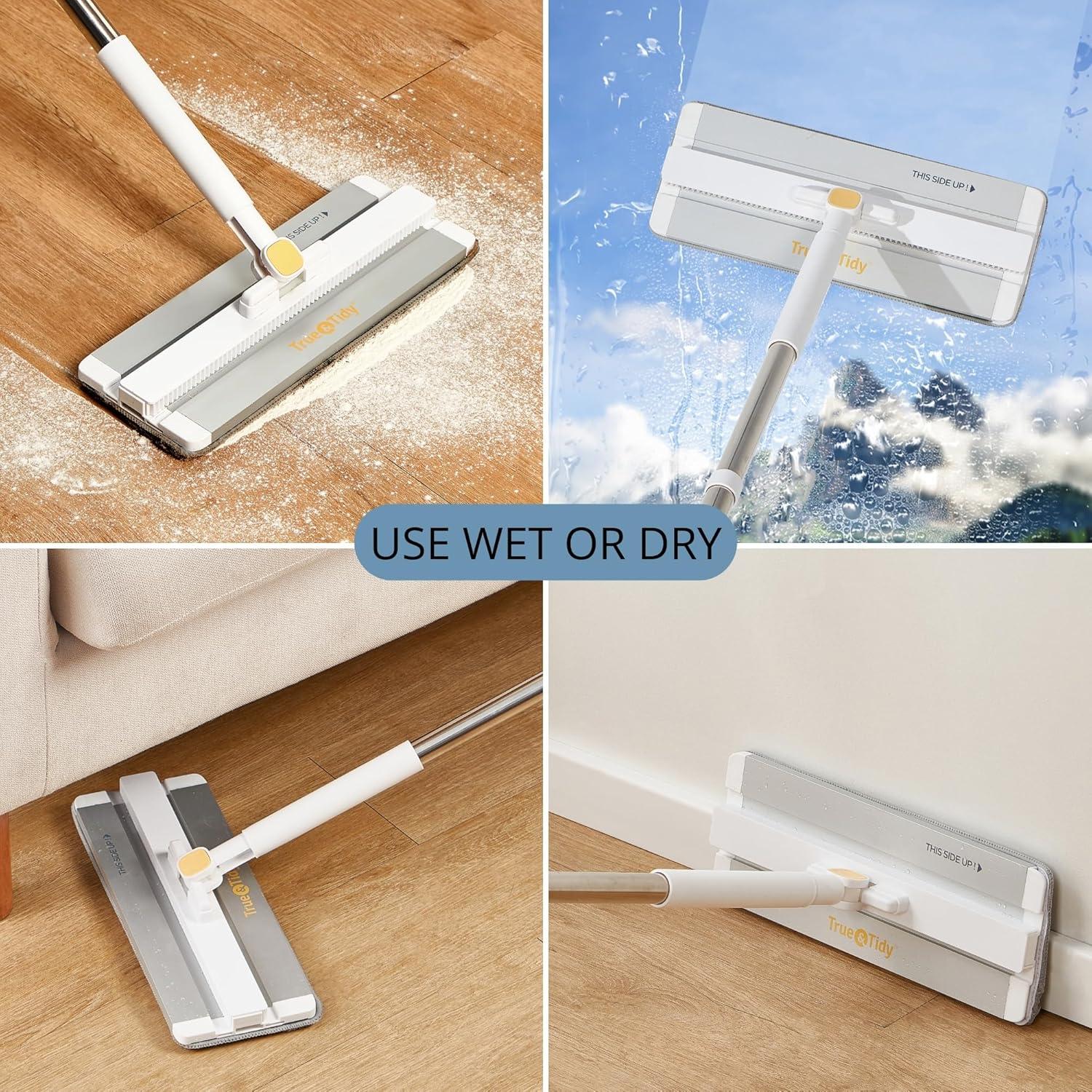 Trapeador y Cubo True & Tidy con Sistema de Bomba 5.5L