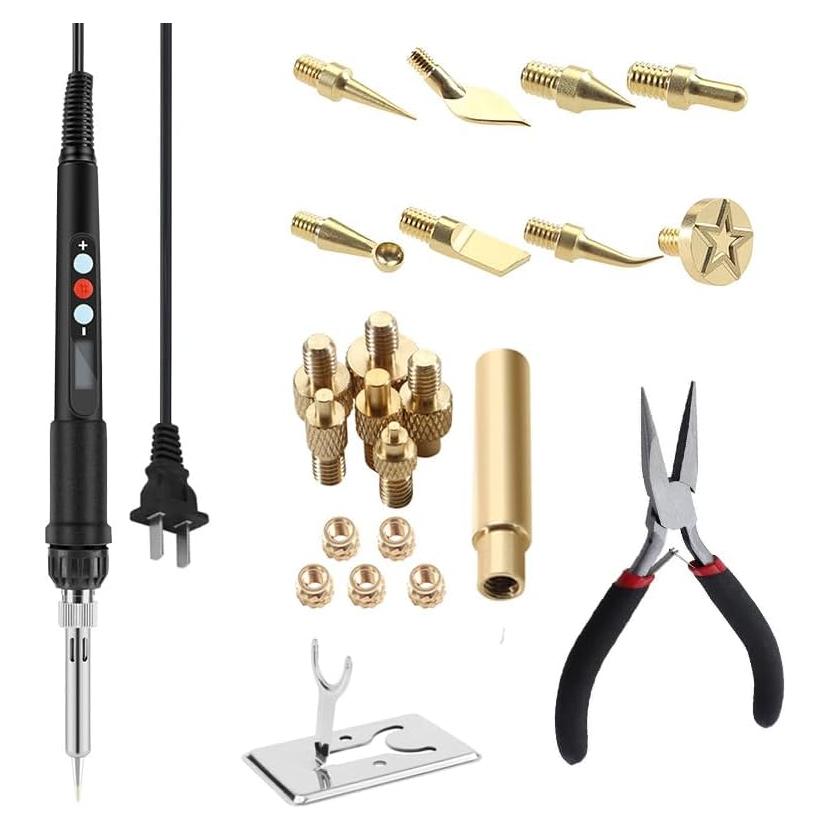 Kit de Alisado Cpybooder 80W con Pantalla Digital y 8 Puntas