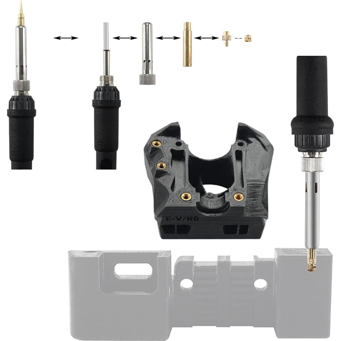 Kit de Alisado Cpybooder 80W con Pantalla Digital y 8 Puntas