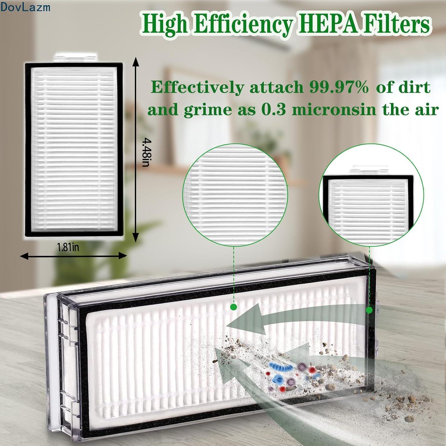 21 Piezas Accesorios Aspiradora Roborock Q7 DovLazm