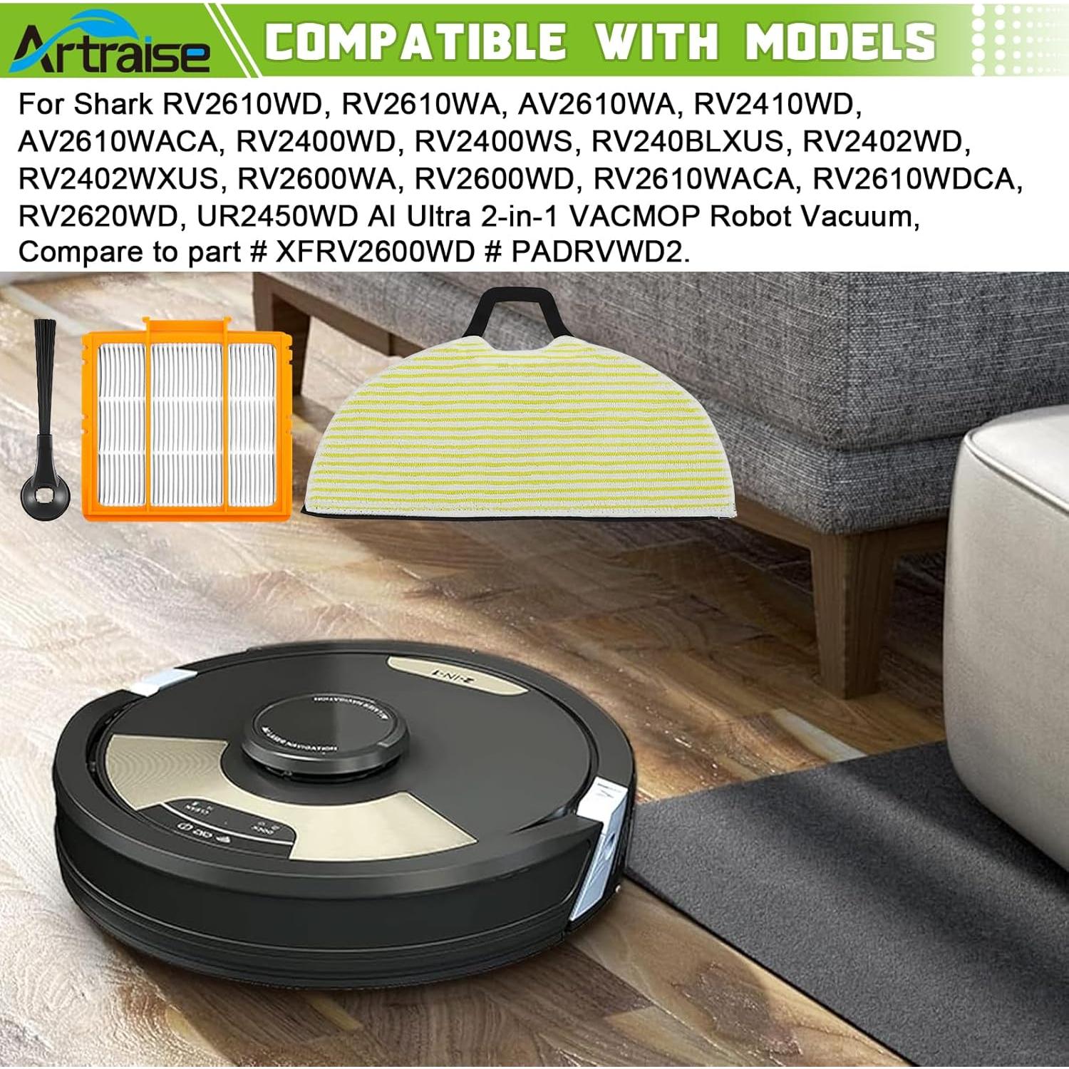 Kit de Repuesto Artraise para Aspiradoras Shark RV2610WD
