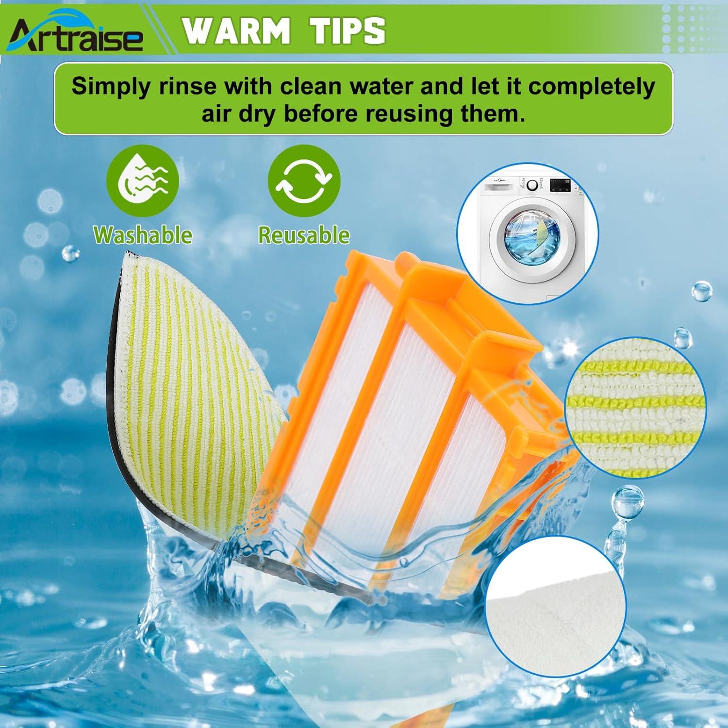 Kit de Repuesto Artraise para Aspiradoras Shark RV2610WD