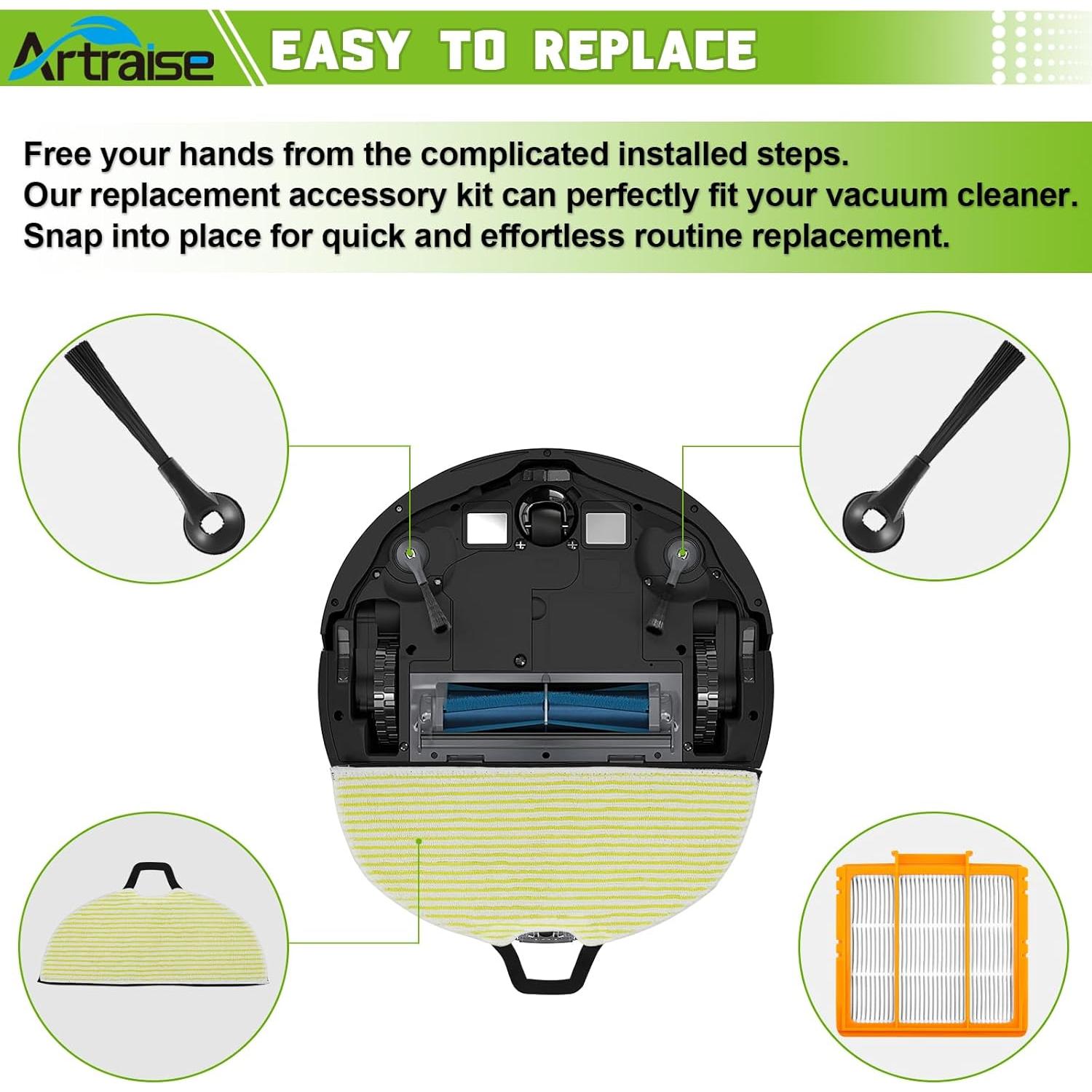 Kit de Repuesto Artraise para Aspiradoras Shark RV2610WD