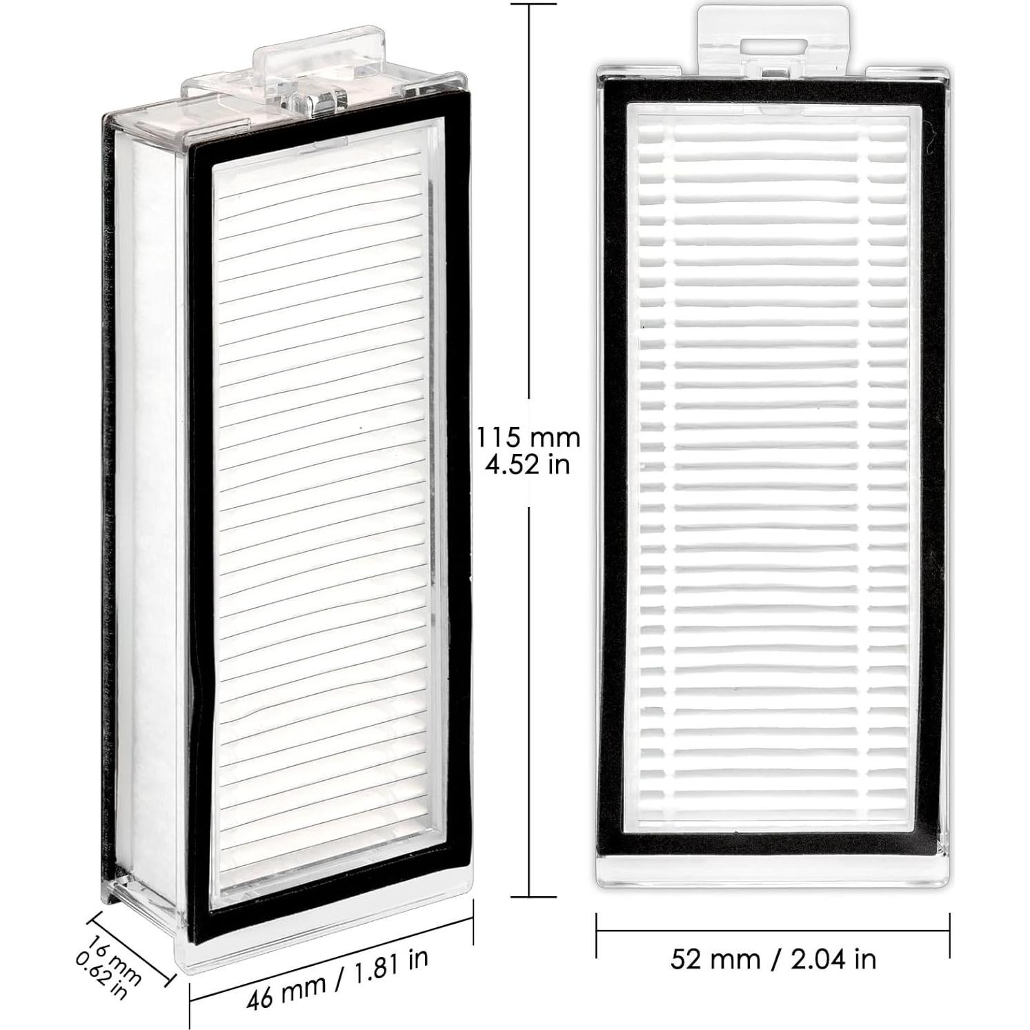 Paquete de 7 Filtros HEPA FILTERIST para Roborock Q5 y Q7
