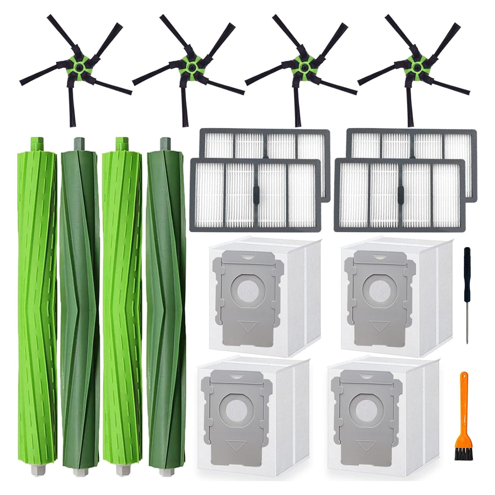 Kit de Repuesto Eifrthe S9 para Aspiradora Robot - 4 Filtros HEPA, 4 Cepillos