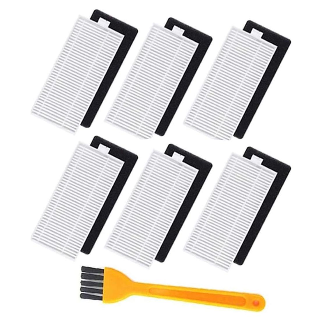 Filtro de Repuesto Deebot N79 N79s N79SE Ecovacs 6 Piezas