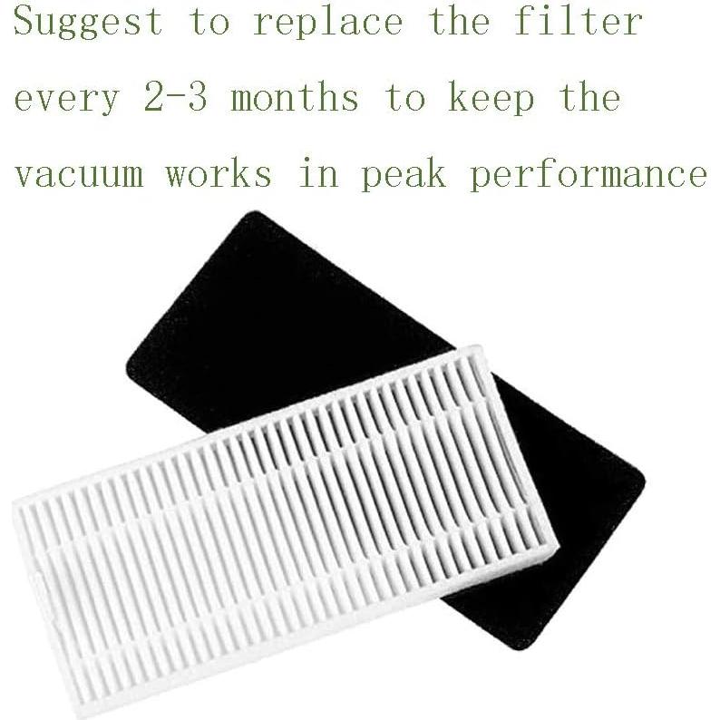 Filtro de Repuesto Deebot N79 N79s N79SE Ecovacs 6 Piezas