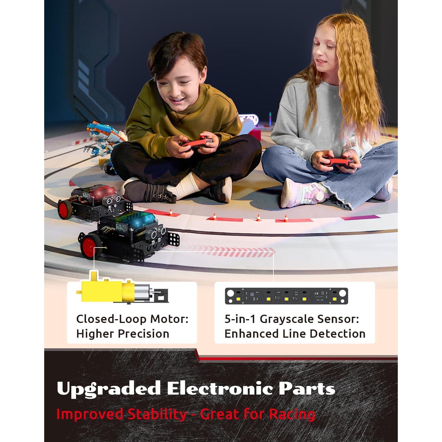 Robot Educativo WhalesBot Rocky Control Remoto y Programación 8-16 años