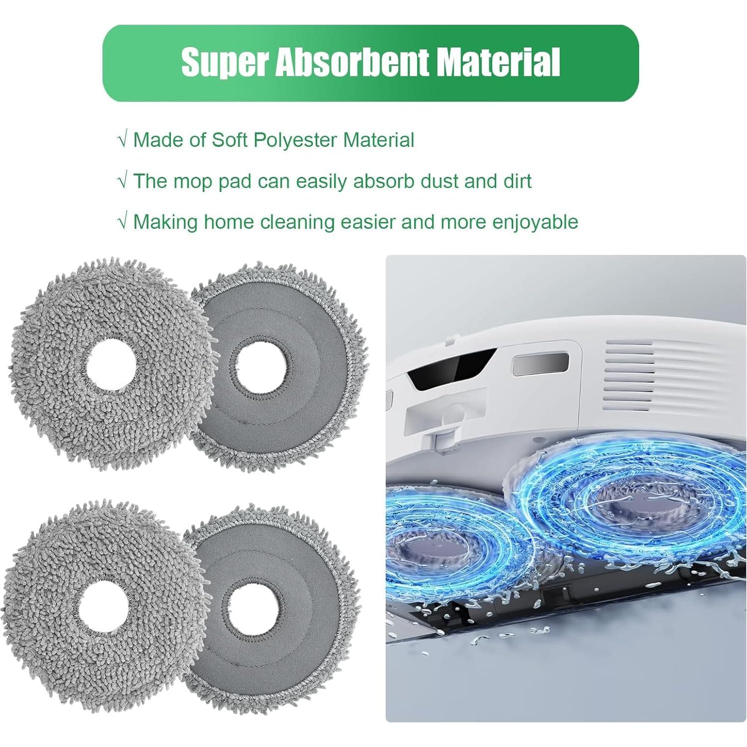 Kit de Repuesto para Aspiradora Robot roborock Qrevo Curv