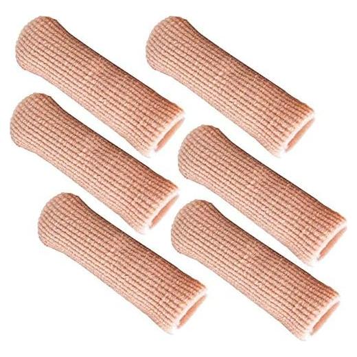 Protectores de Dedos SOHLER 6 Piezas Gel Suave Pequeño 1cm