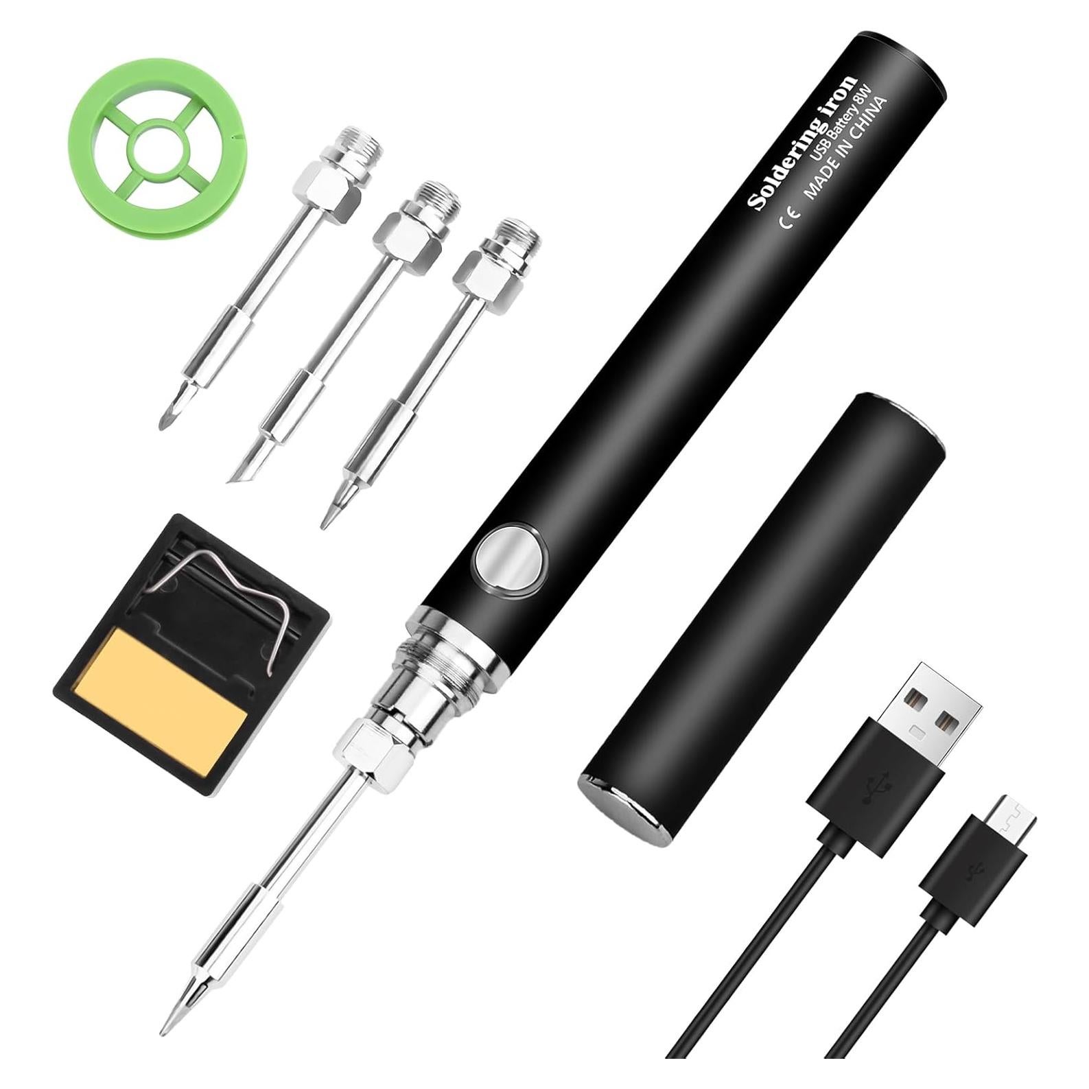 Kit de Soldador Inalámbrico Dmyond 10W 3 Temperaturas USB