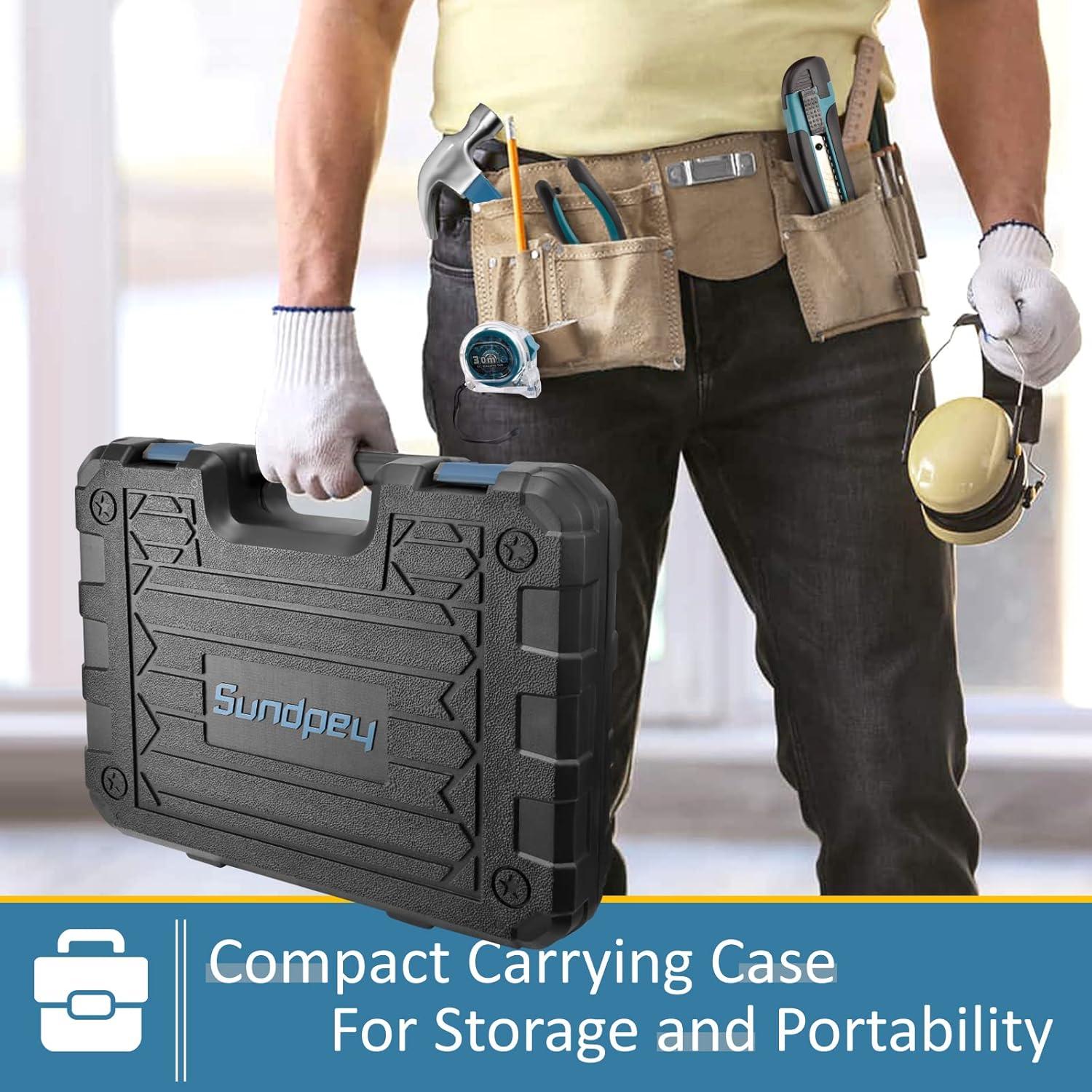 Kit de Herramientas Sundpey 148 Piezas - Básico para el Hogar