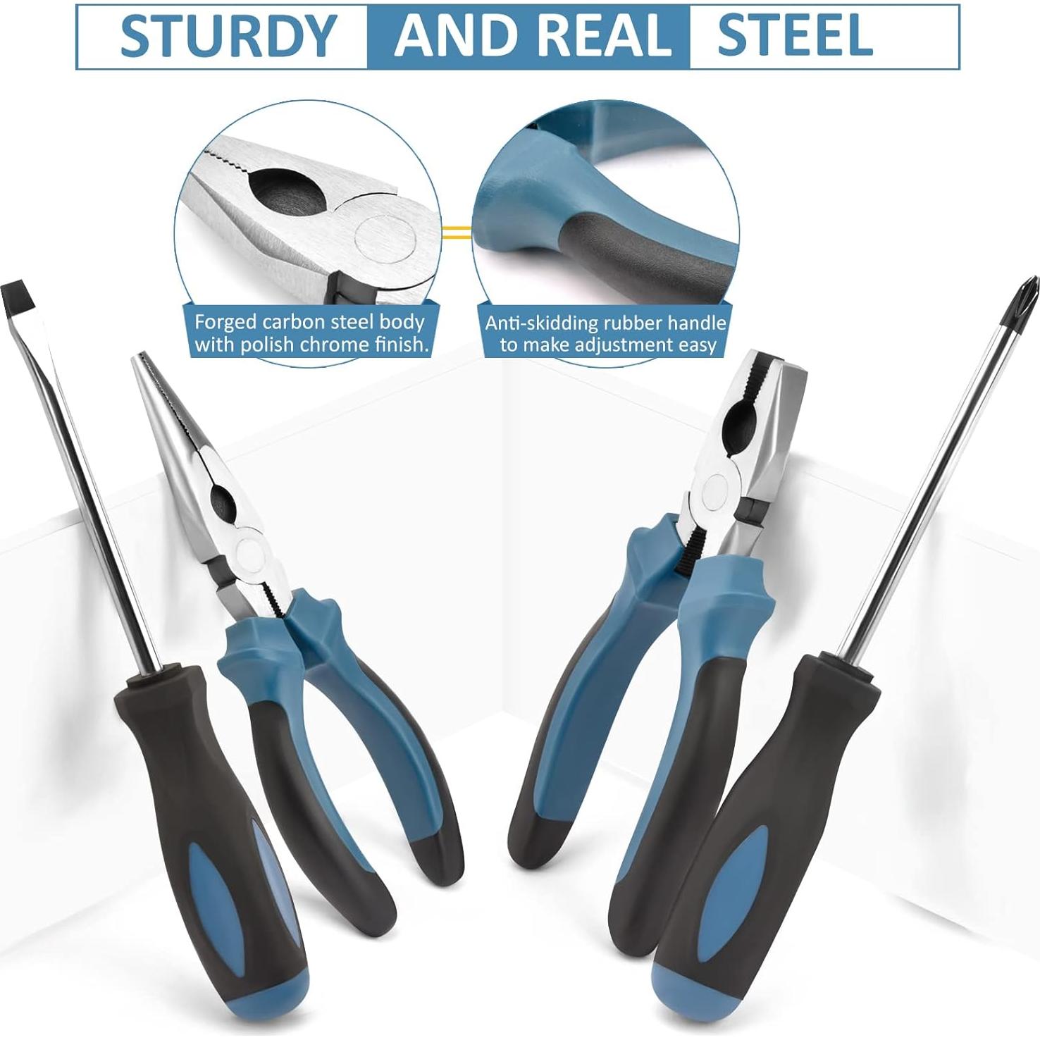 Kit de Herramientas Sundpey 148 Piezas - Básico para el Hogar