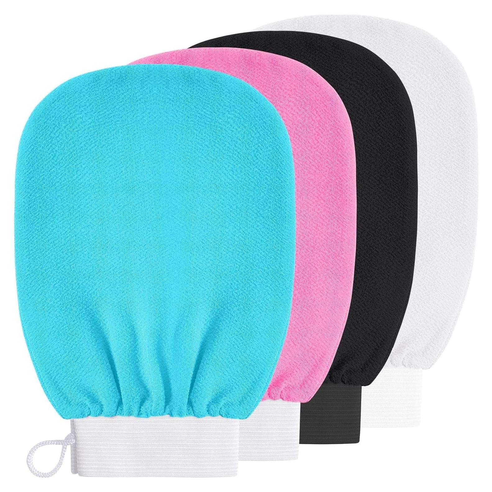 Guantes Exfoliantes Profundos Genérico 20x17cm 4 Pcs