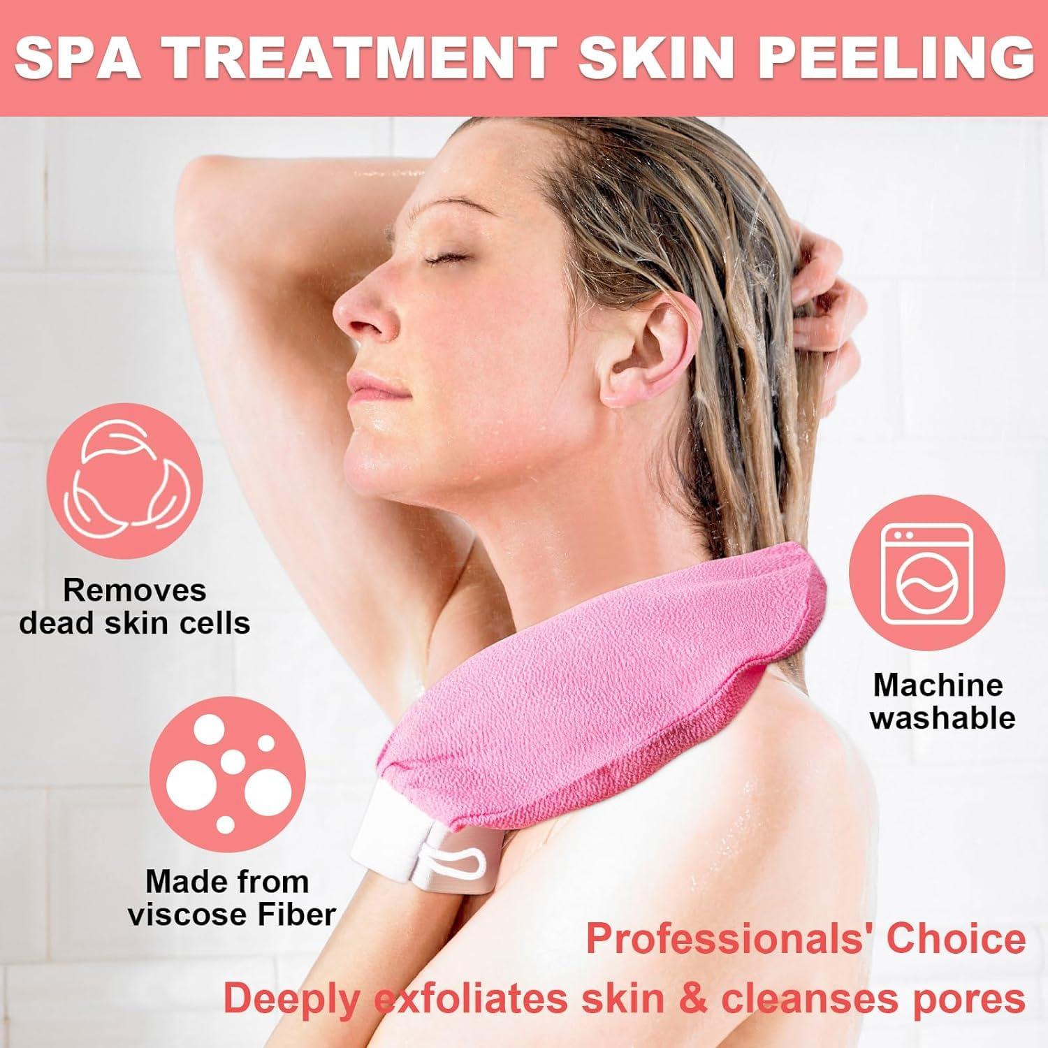 Guantes Exfoliantes Profundos Genérico 20x17cm 4 Pcs