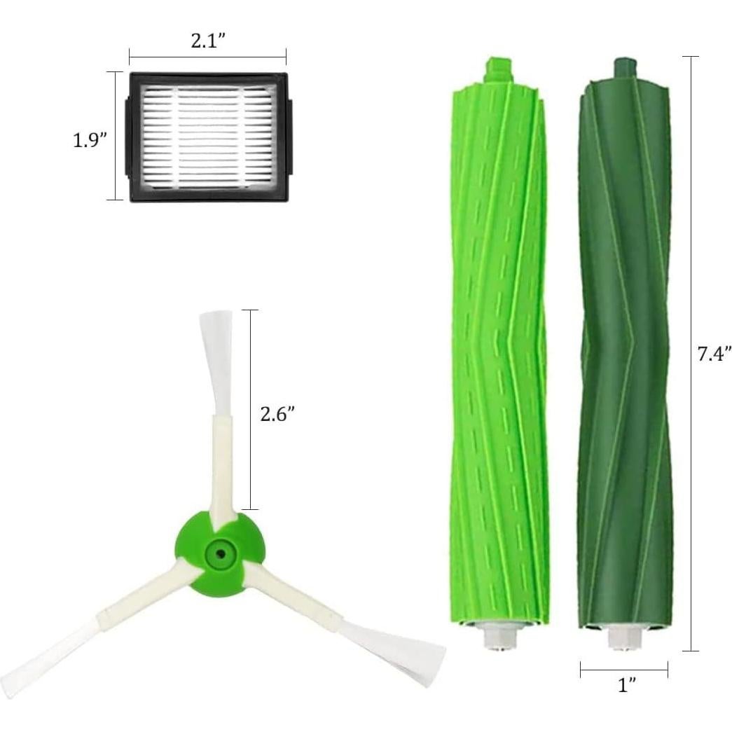 Accesorios de Repuesto ECOMAID para iRobot Roomba i7 i8 E5 E6