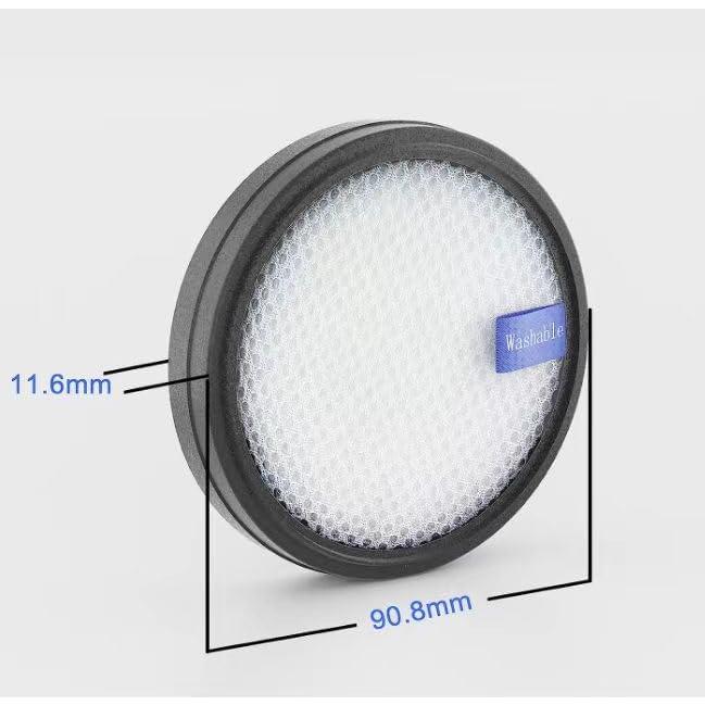 2 Filtros HEPA para Aspiradora Inalámbrica PrettyCare W200