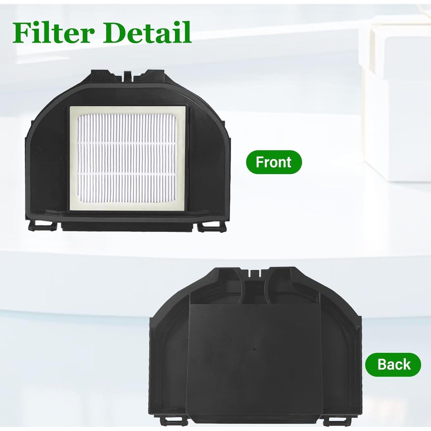 Filtro de Reemplazo HEPA JZSTARINGE para Shark AV2310AE
