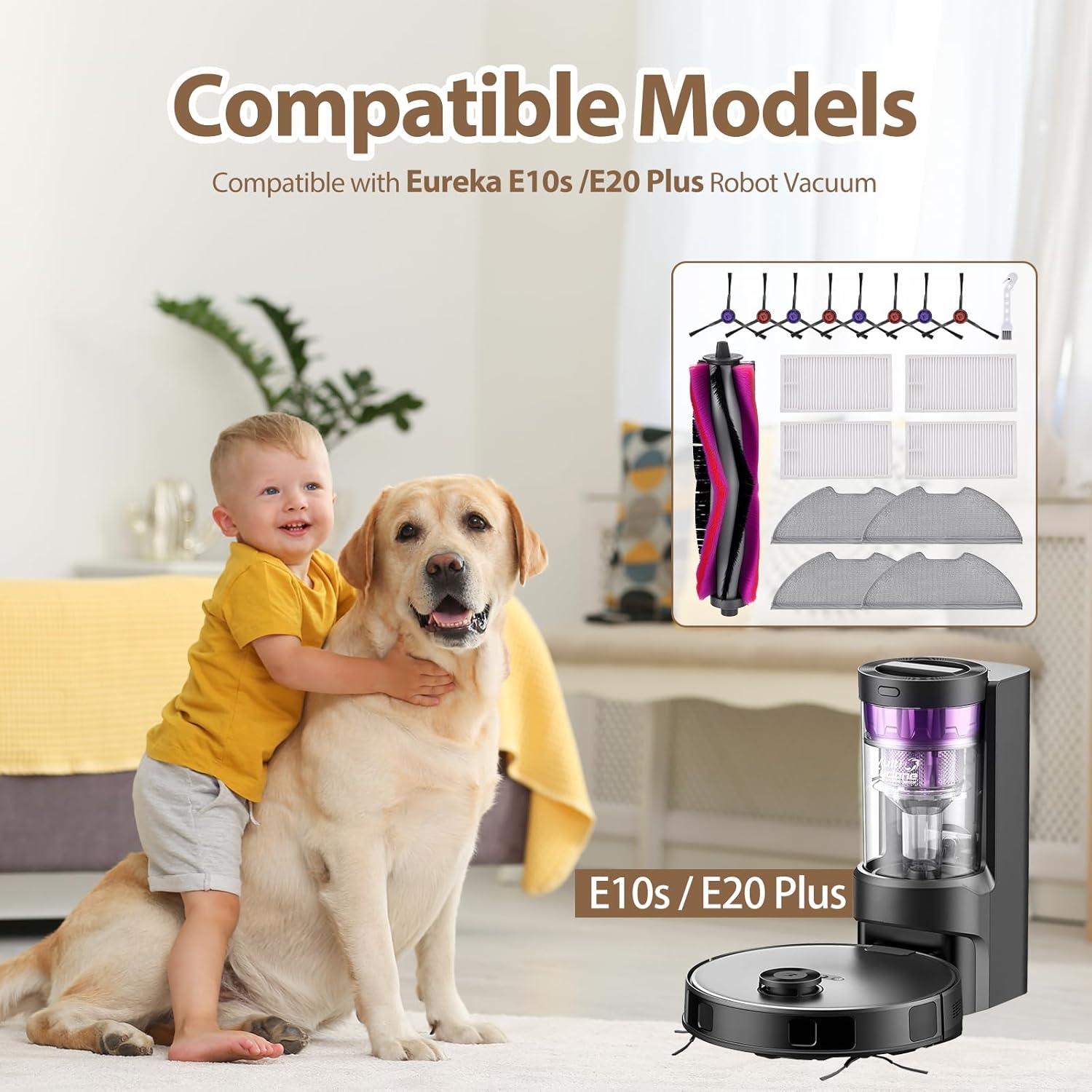 Kit de Repuestos para Aspiradora Robot Eureka E10s/E20 Plus