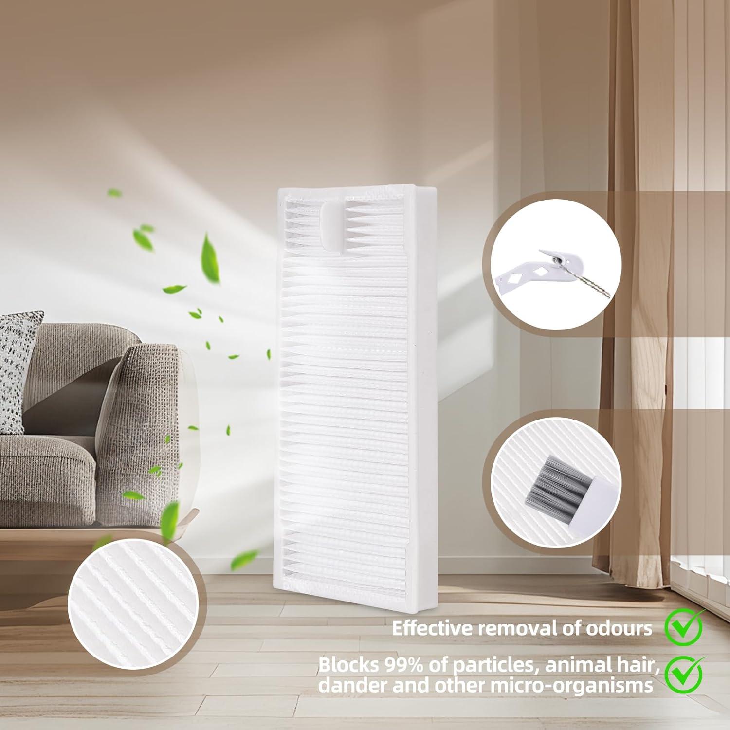 Kit de Repuestos para Aspiradora Robot Eureka E10s/E20 Plus