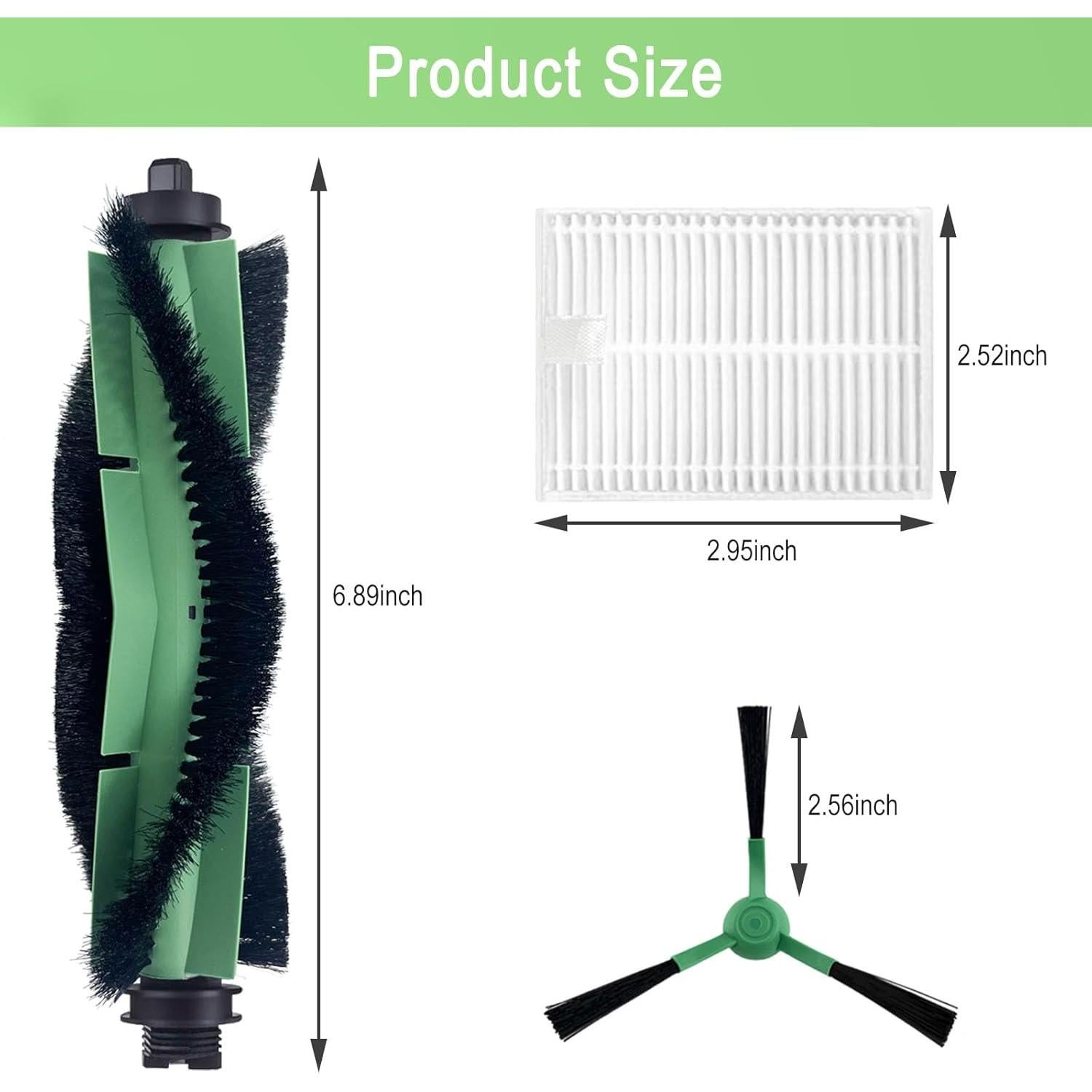 Piezas de Repuesto iRobot Roomba Y0140, Q0520, 11 Accesorios