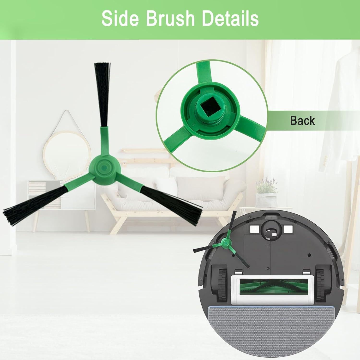 Piezas de Repuesto iRobot Roomba Y0140, Q0520, 11 Accesorios