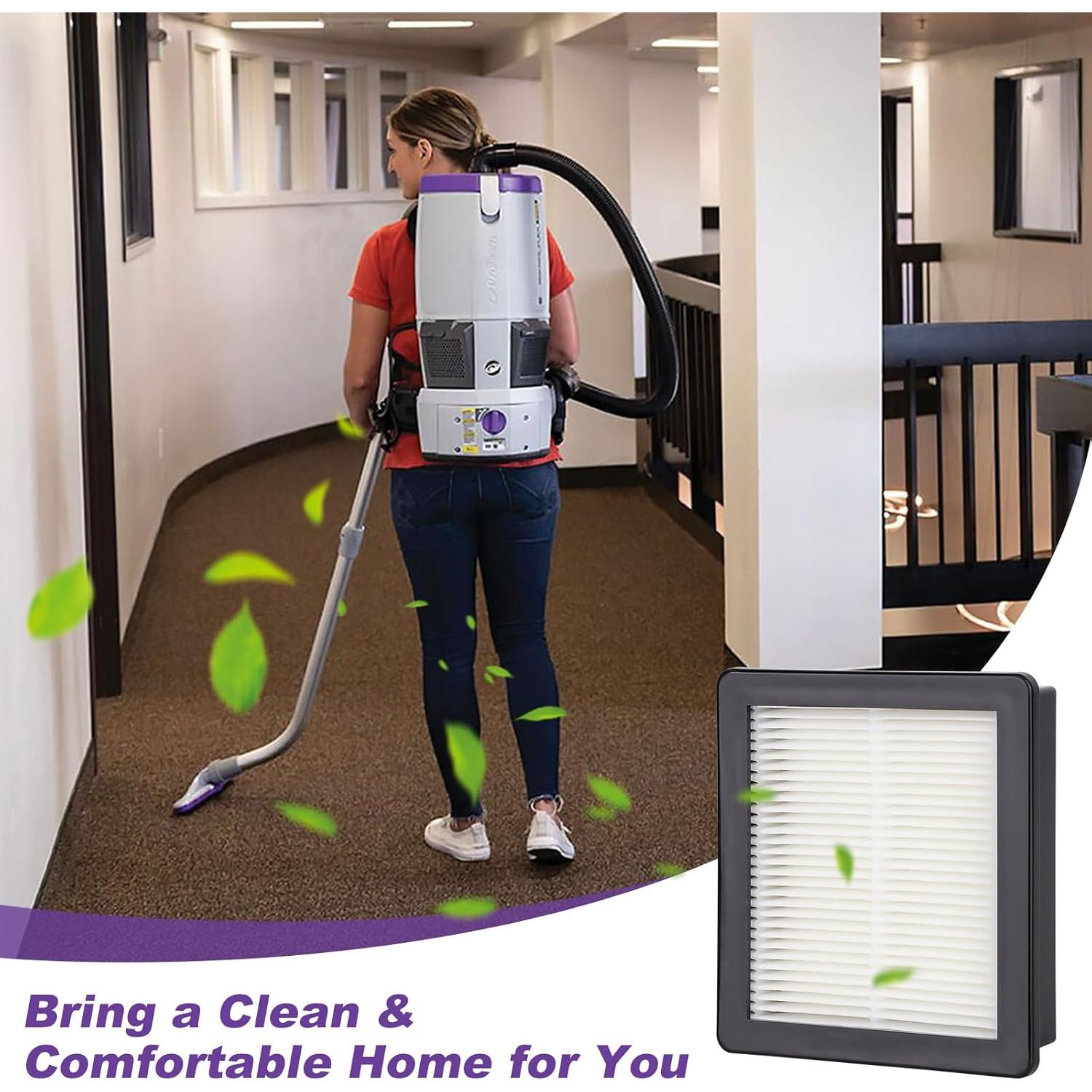 Filtro HEPA 107315 JoaSinc para ProTeam Coach Pro 10 y 6 - 4 Paquetes