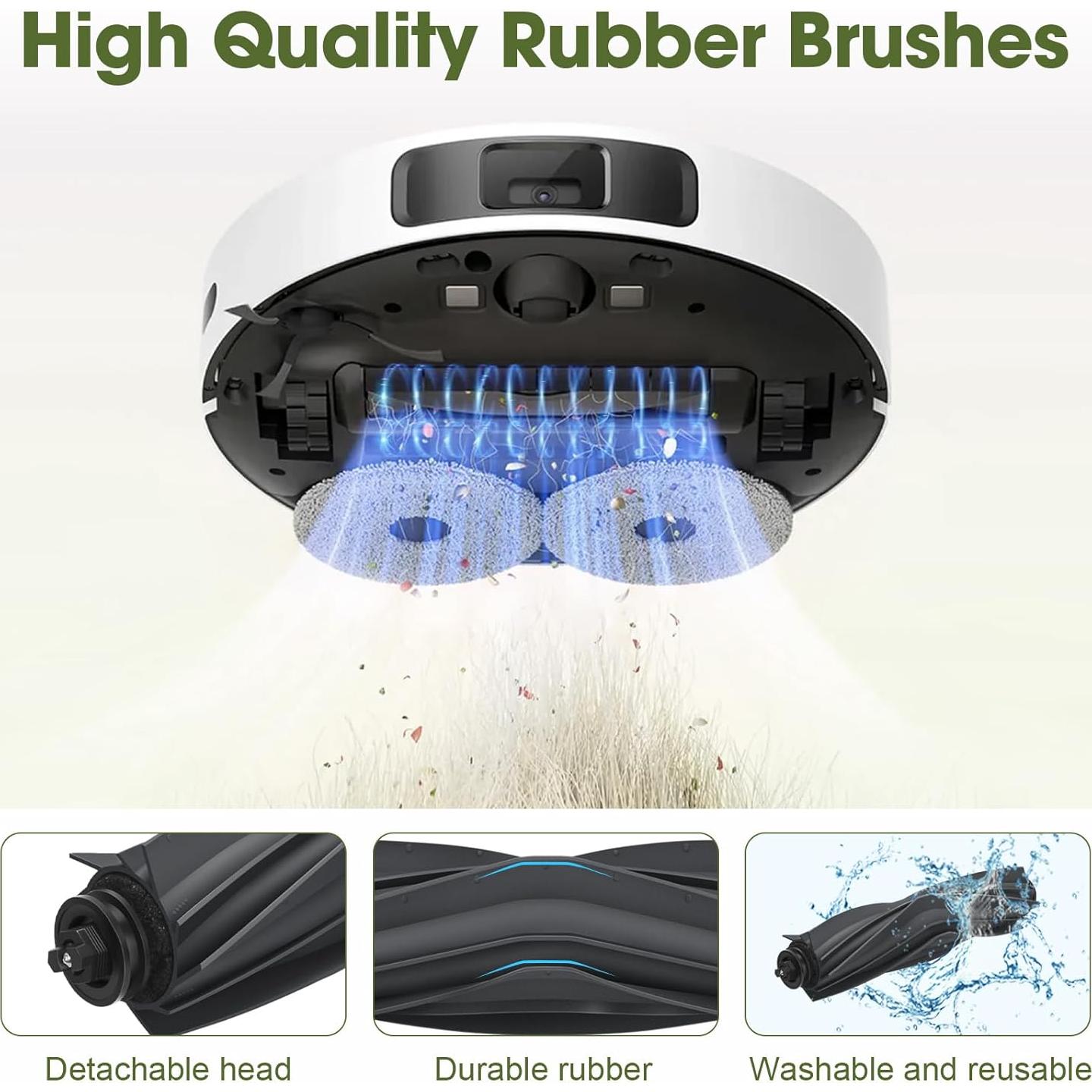 21 Piezas Repuesto DrRobor para Dreame X30 Ultra y L10s