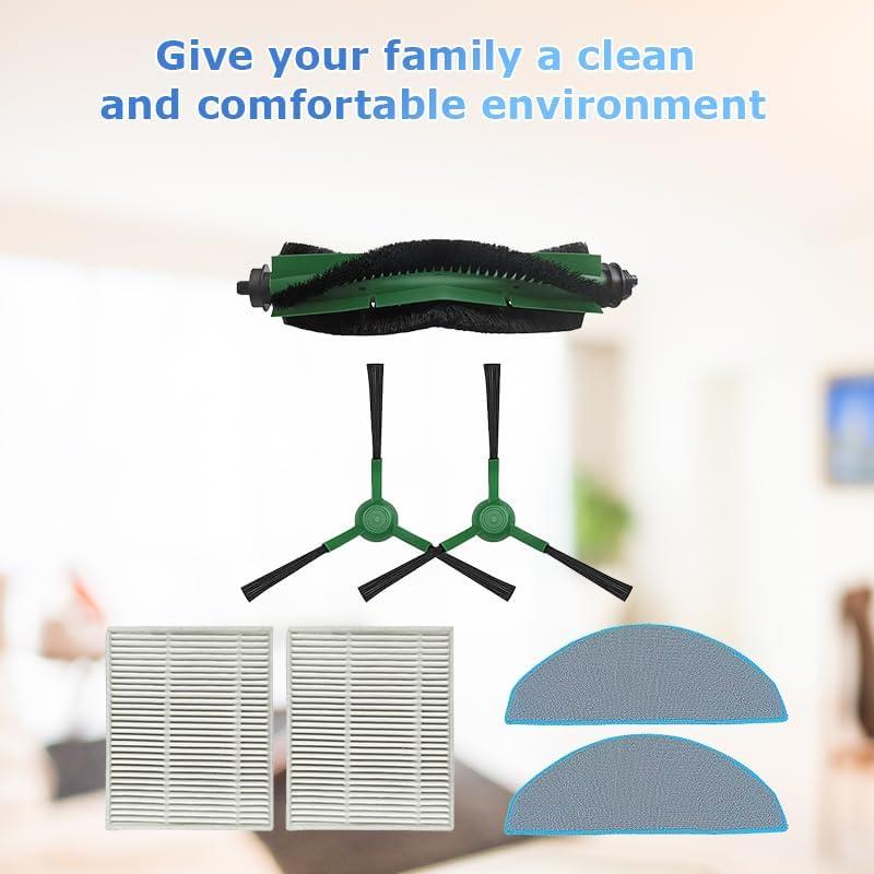 7 Piezas Accesorios para Aspiradora Robot Irobot Combo Esencial