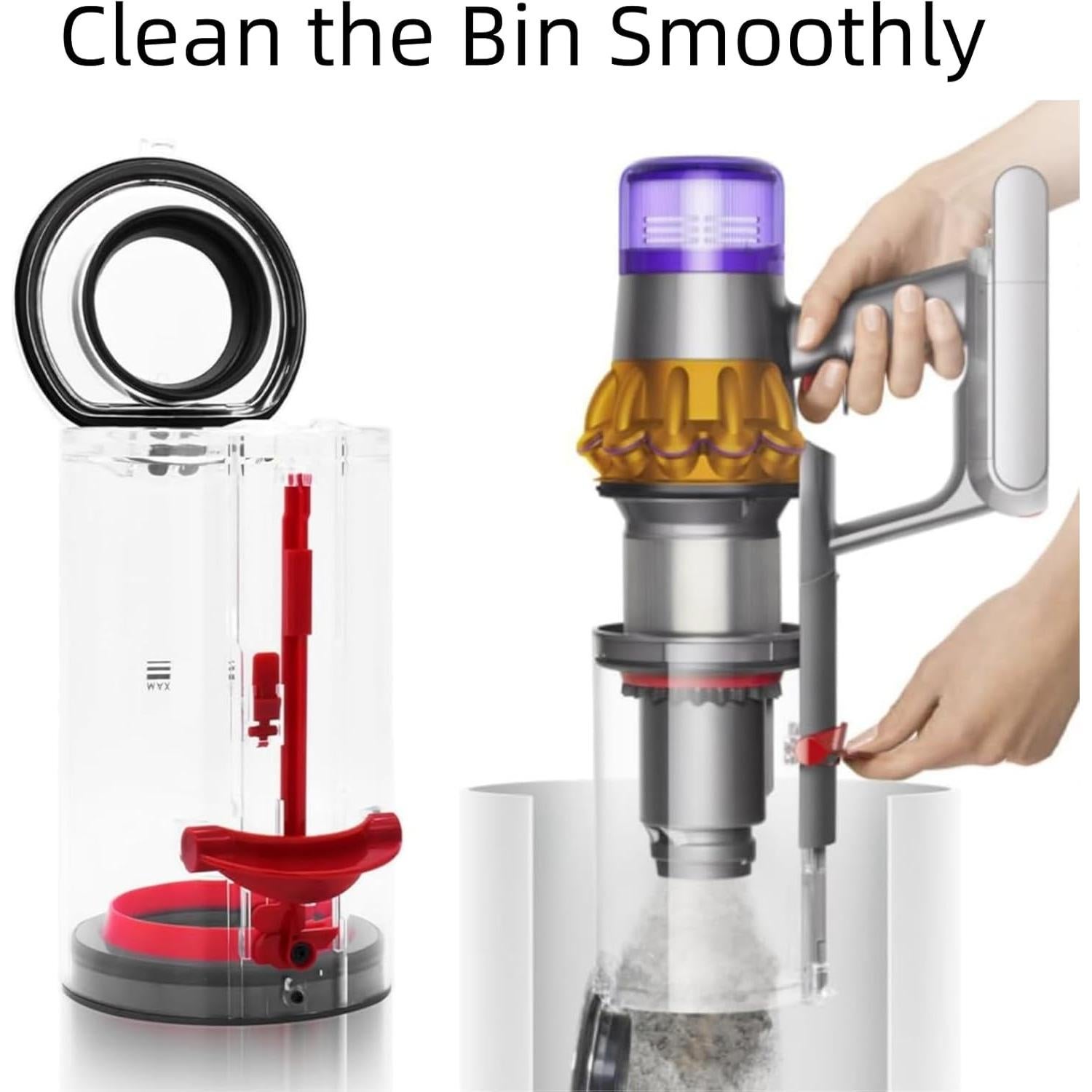 Contenedor de Polvo y Filtro HEPA Compatible Dyson V11 V15