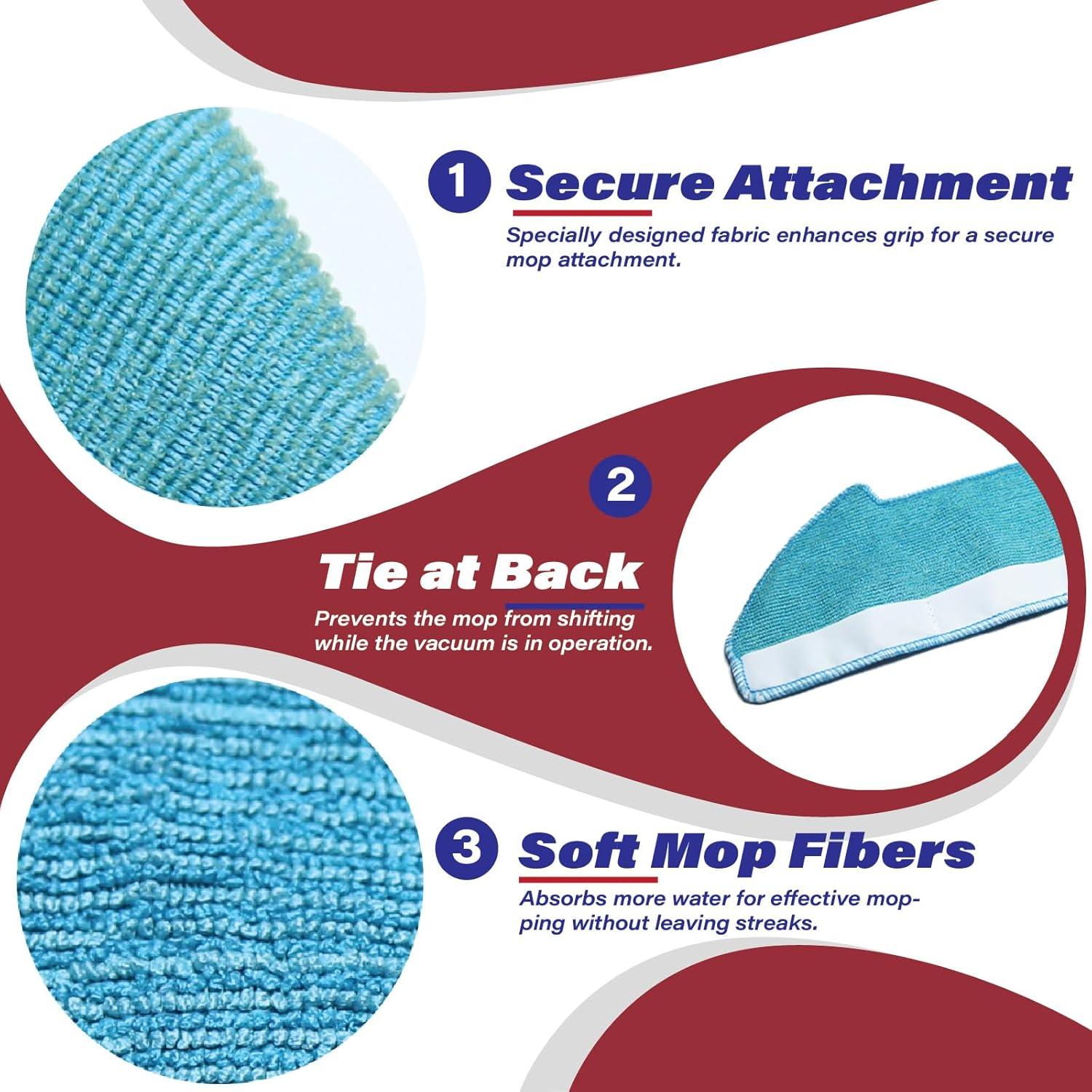 Piezas de Repuesto Aspiradora Robot Dustin Bobsweep HEPA 12PC