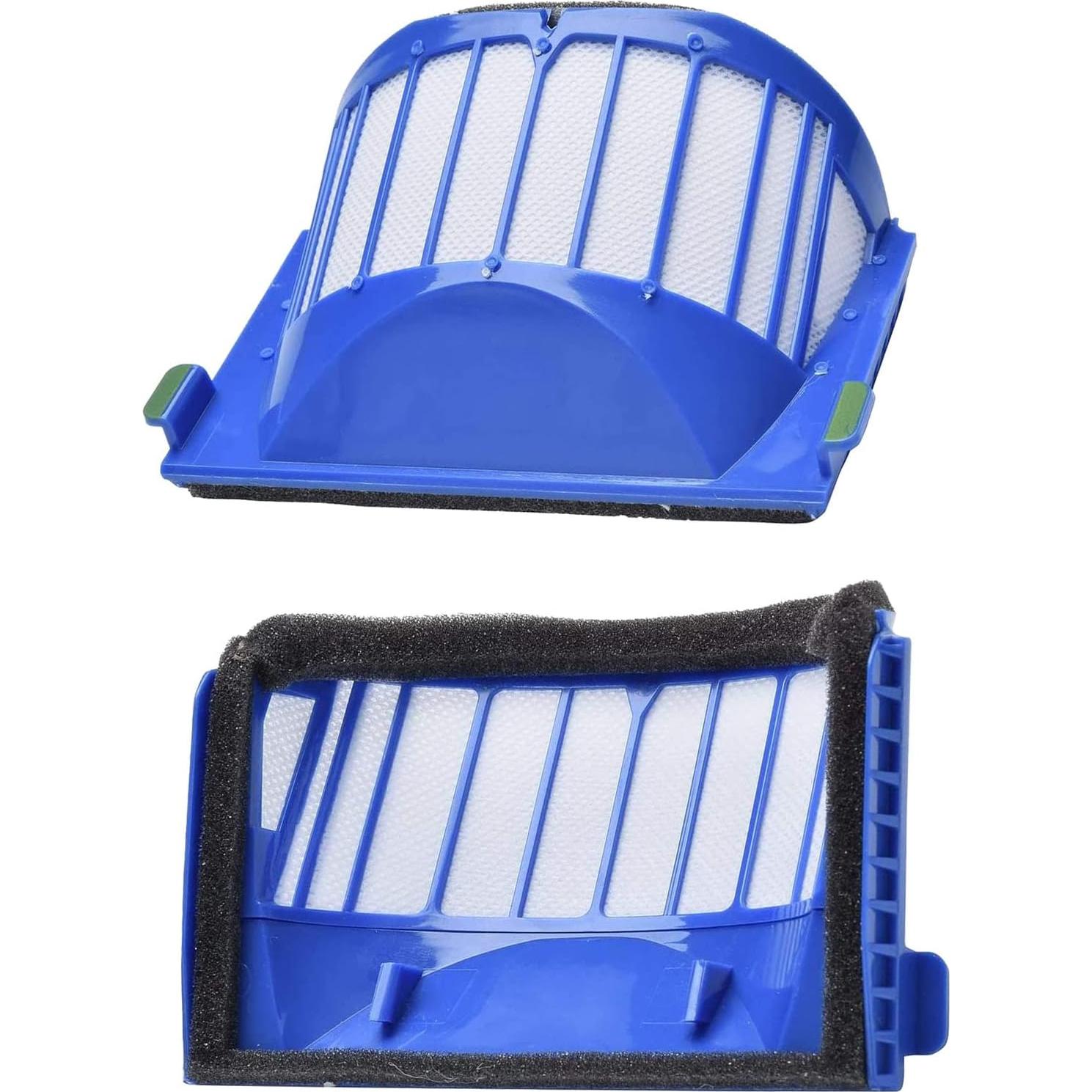 Kit de Repuesto iRobot Roomba 675 690 680 660 650 - 8 Filtros y 8 Cepillos