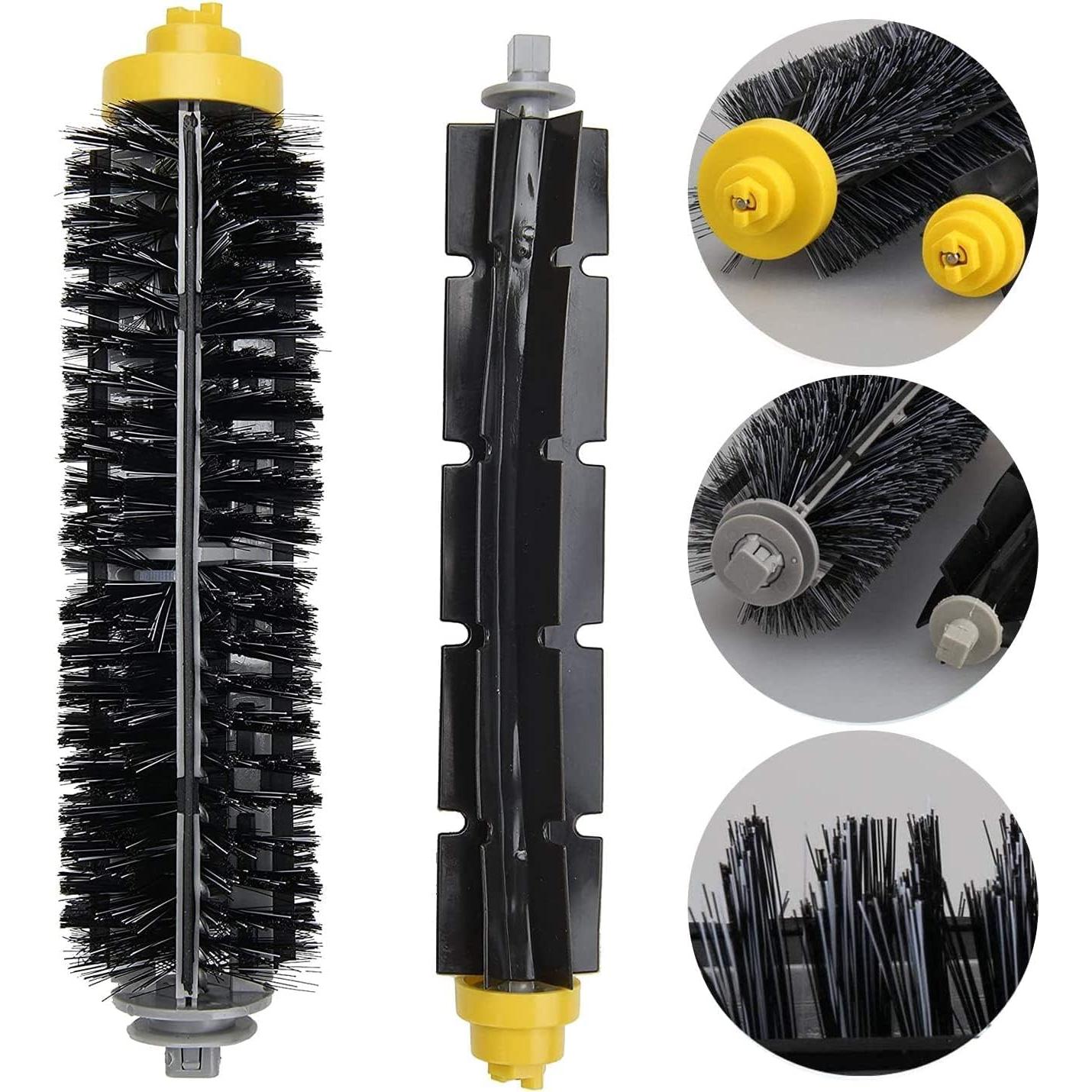 Kit de Repuesto iRobot Roomba 675 690 680 660 650 - 8 Filtros y 8 Cepillos