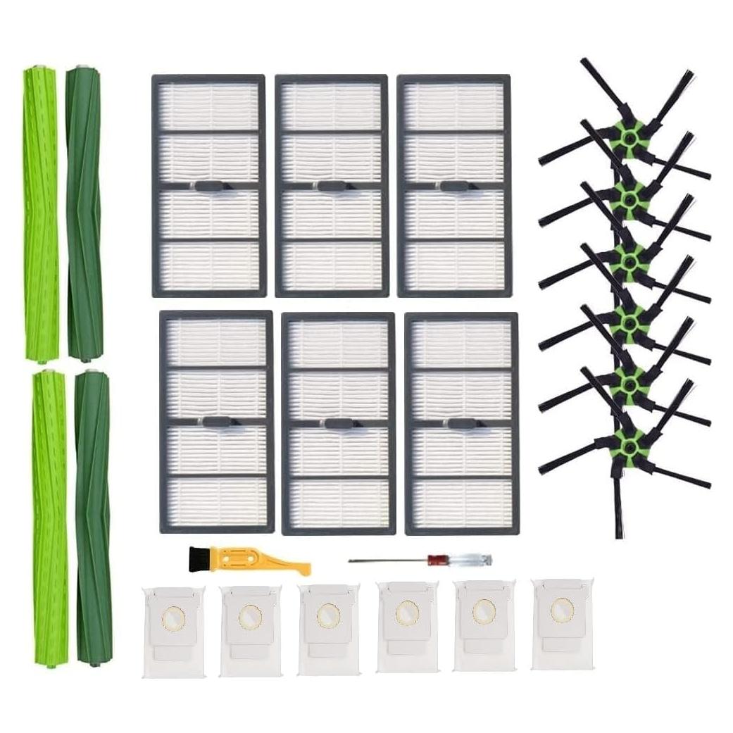 Repuestos iRobot Roomba S9/S9+ 20 Piezas ANBOO - Cepillos, Filtros