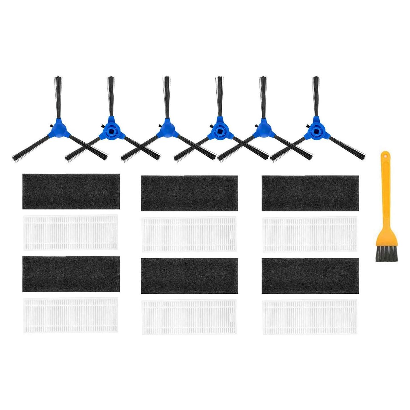 Replacement Parts Compatible with Coredy R500, R500+ (R550) (1st Generation Only), Amarey A800, A900, A980, Robocist 850 Robot Vacuum Cleaner