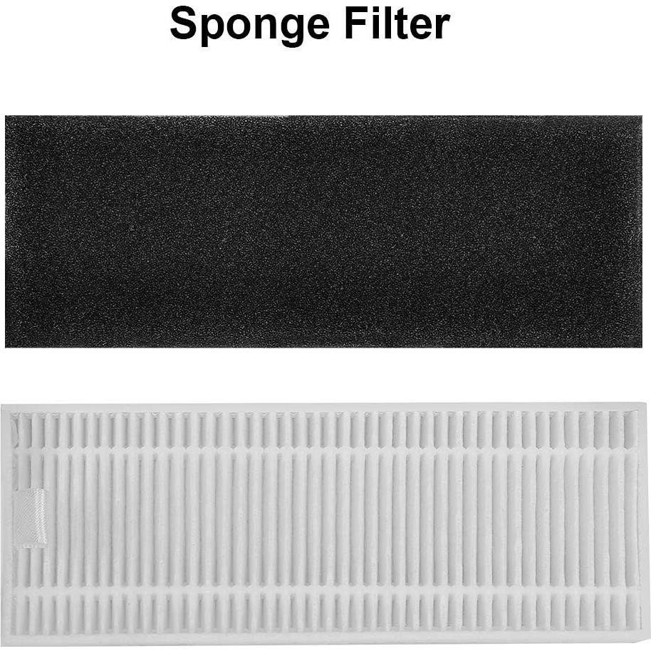 Replacement Parts Compatible with Coredy R500, R500+ (R550) (1st Generation Only), Amarey A800, A900, A980, Robocist 850 Robot Vacuum Cleaner