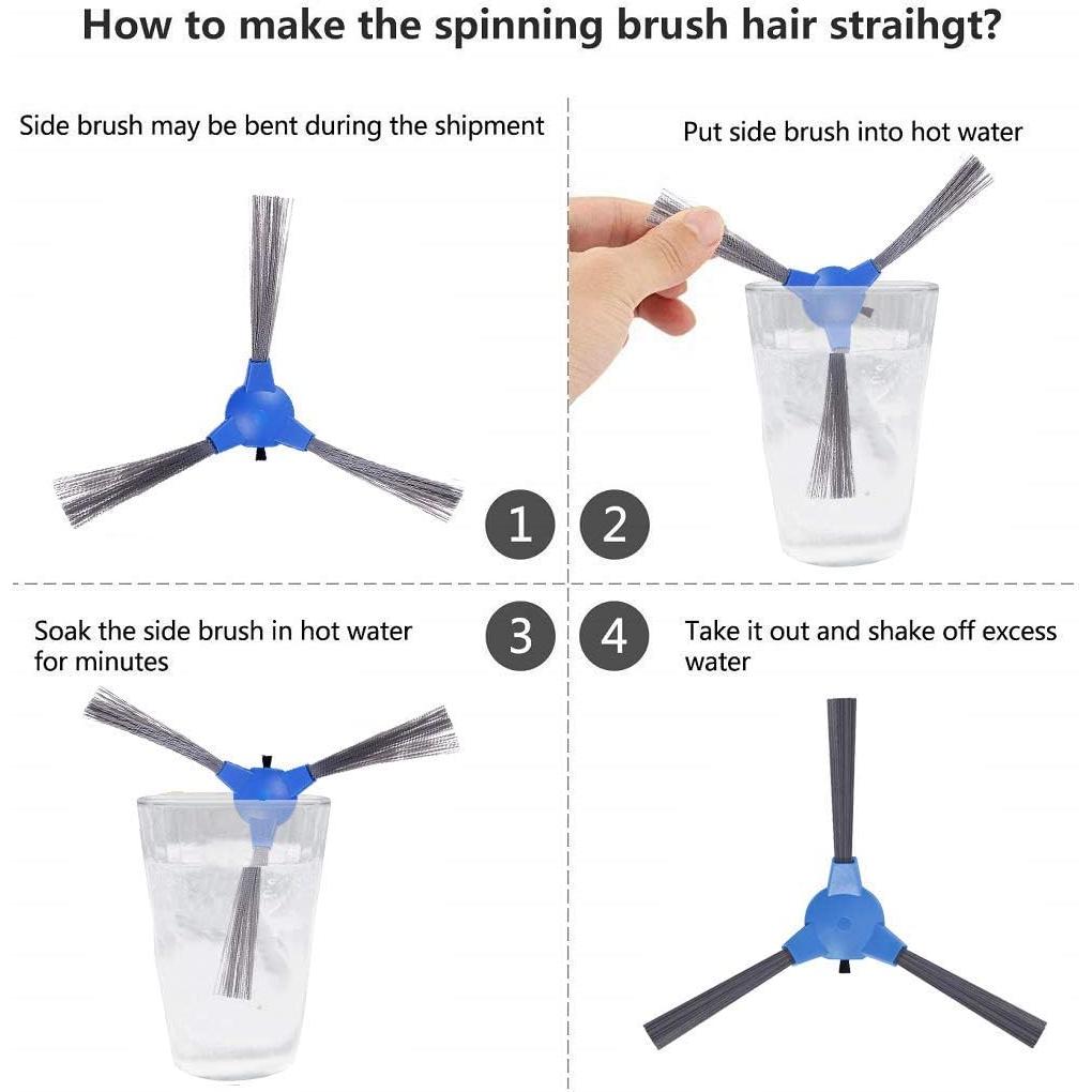 Replacement Parts Compatible with Coredy R500, R500+ (R550) (1st Generation Only), Amarey A800, A900, A980, Robocist 850 Robot Vacuum Cleaner