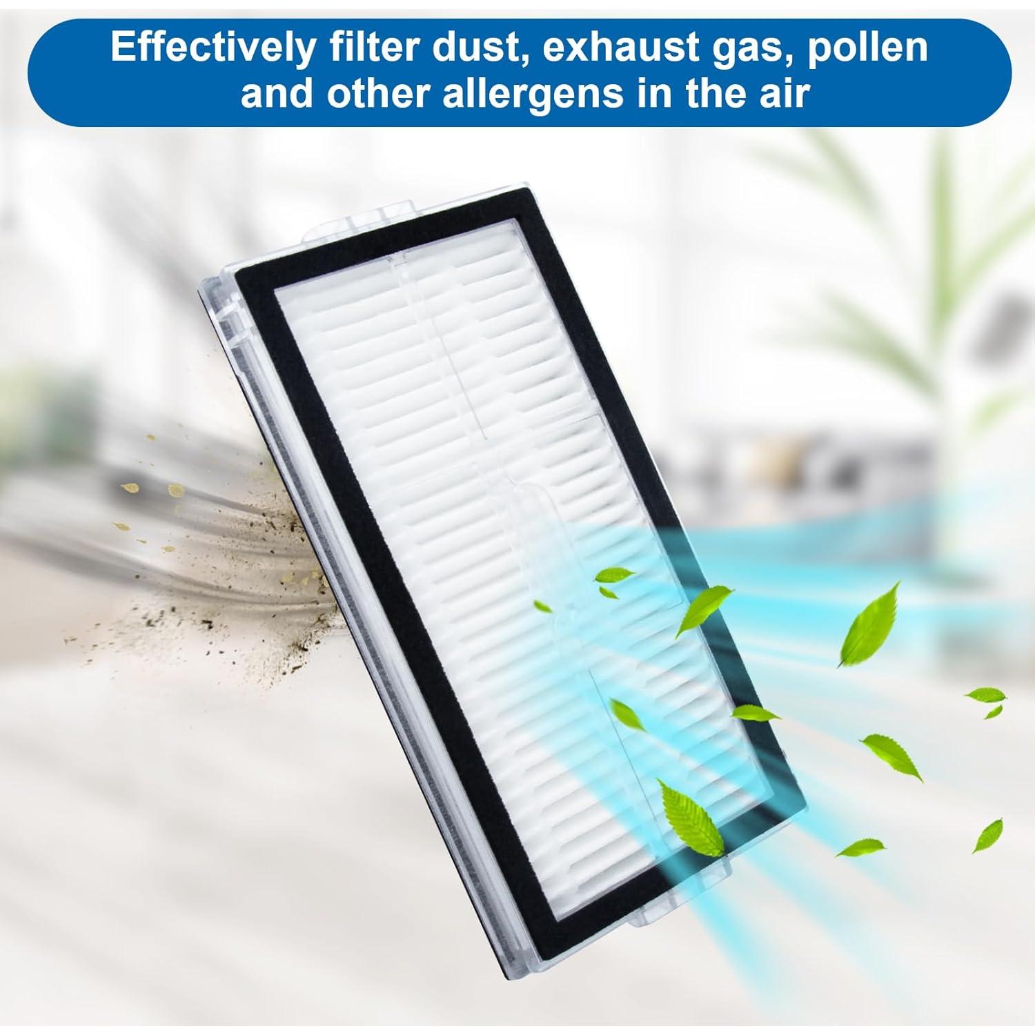 Filtros HEPA de Reemplazo Fixbetter para Roborock Saros 10R