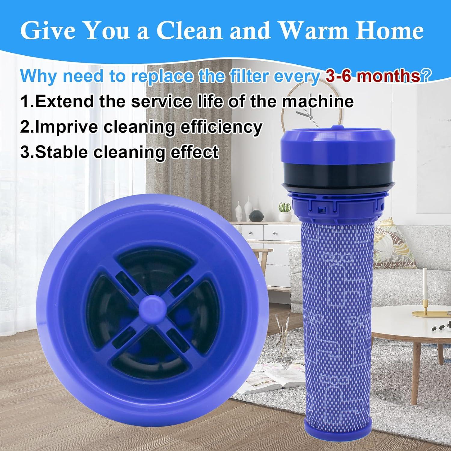 2 Filtros Premotor HEPA ilovelife para Aspiradora Dyson DC28 DC37 DC39 DC53