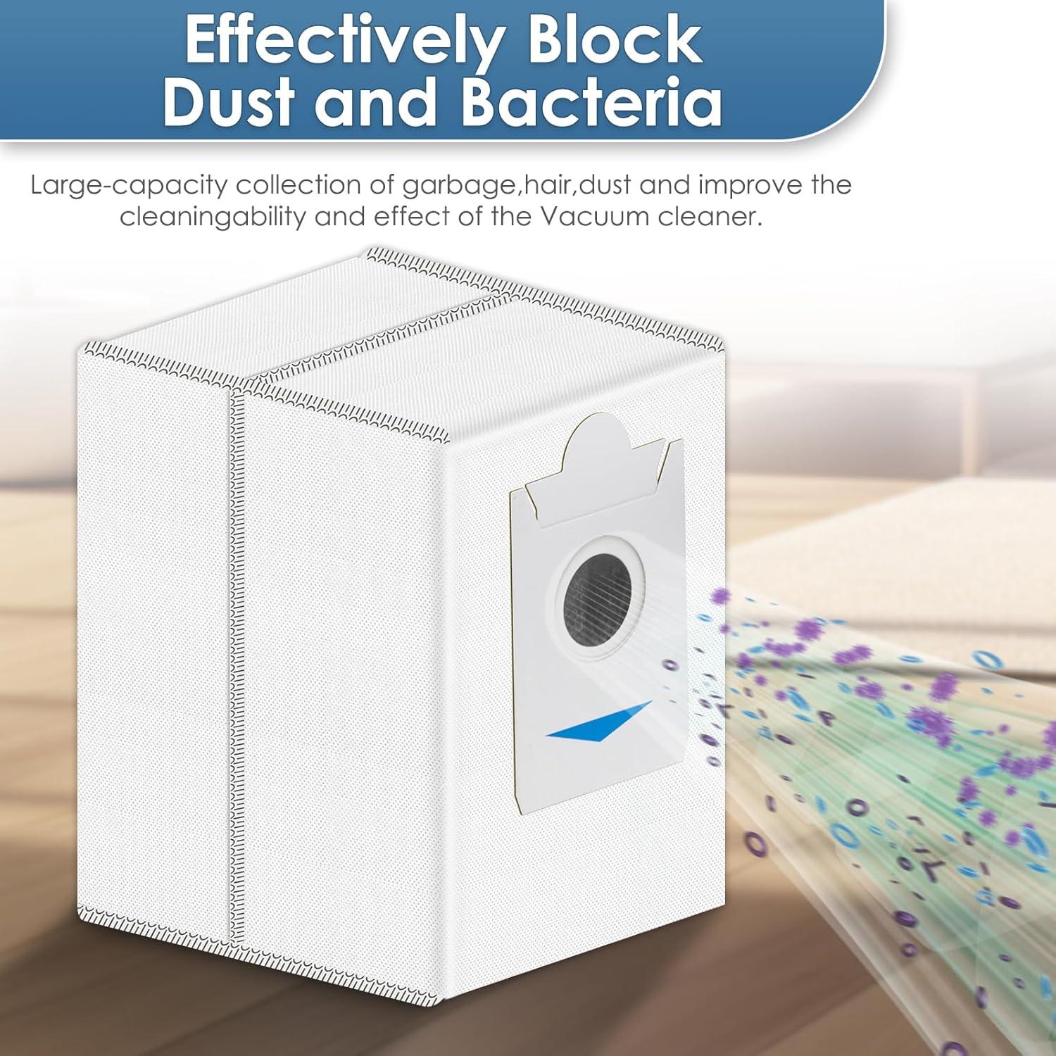 Filtros HEPA de Reemplazo KEYKAO para ECOVACS DEEBOT T50 Pro - 8 Piezas