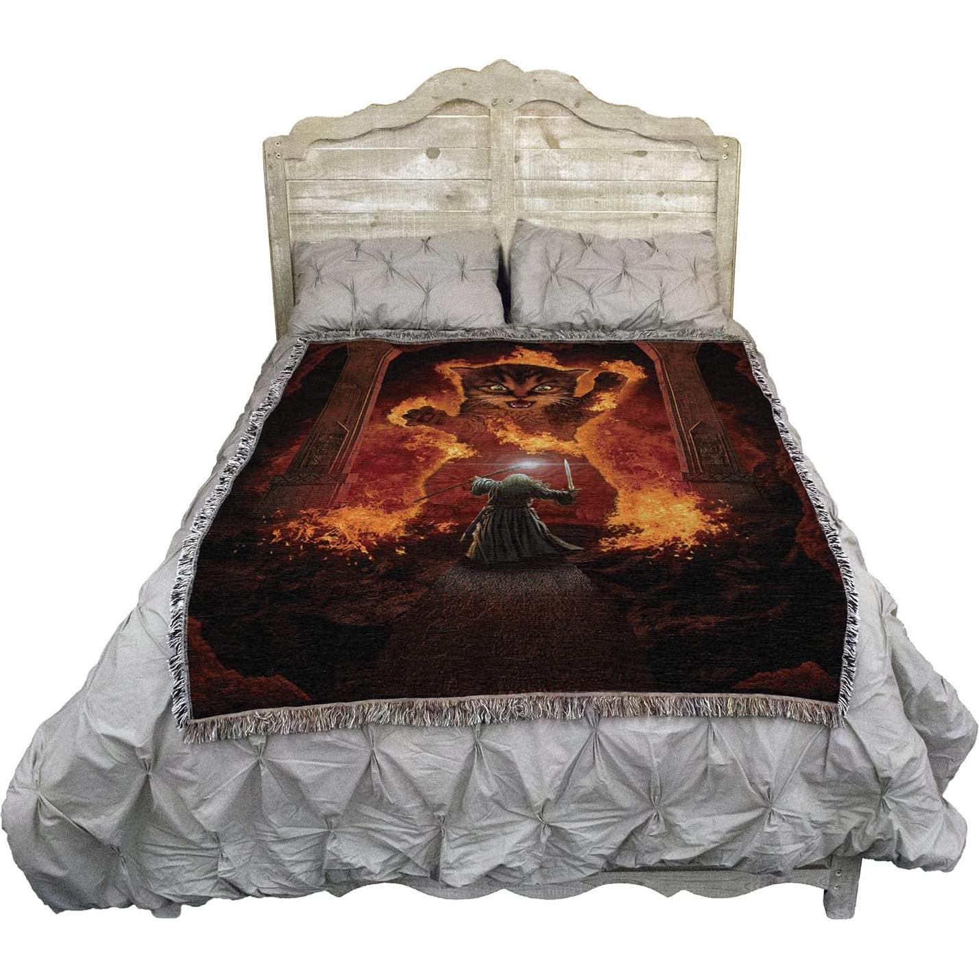 Manta Pure Country Weavers No Pasarás 183 x 137 cm Algodón