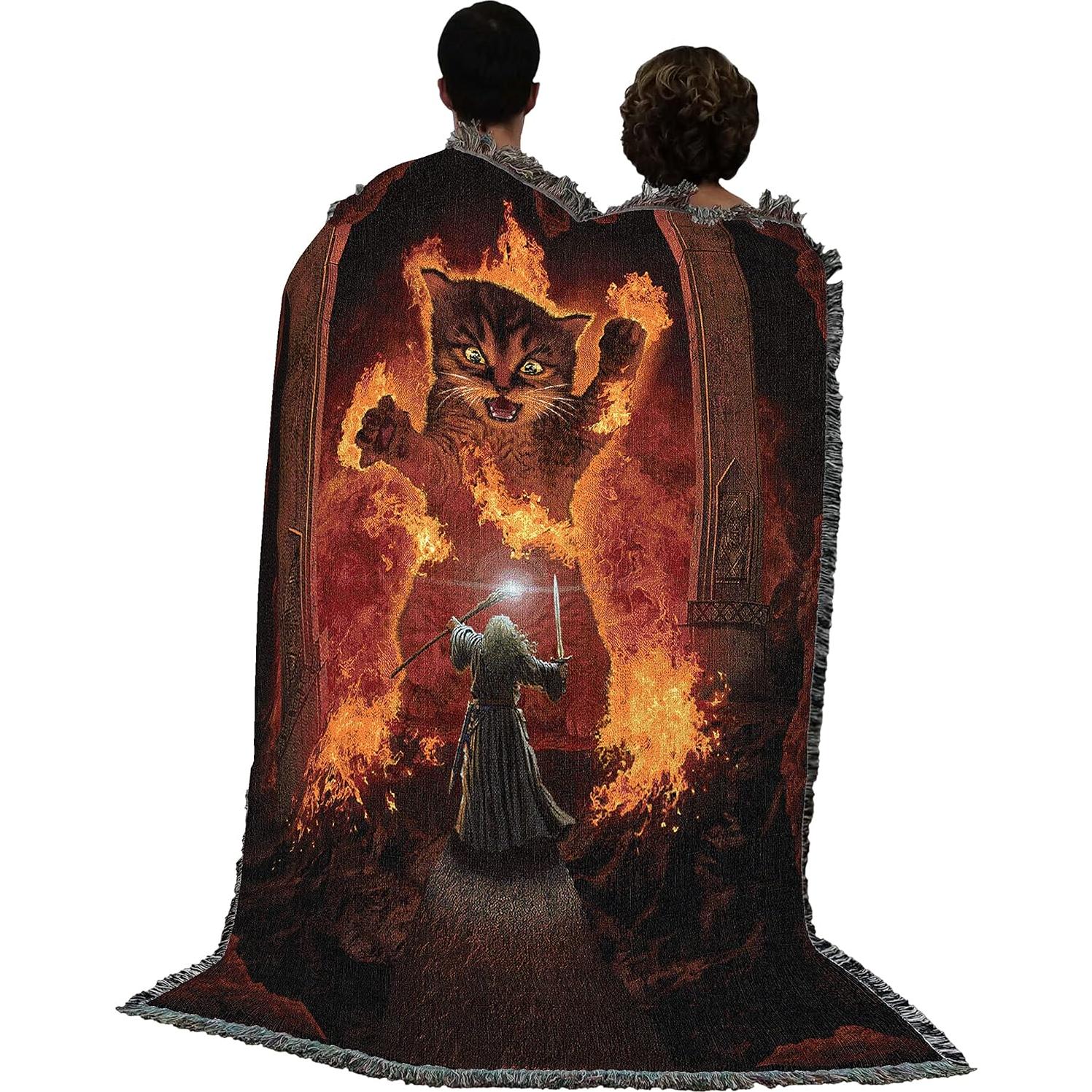 Manta Pure Country Weavers No Pasarás 183 x 137 cm Algodón