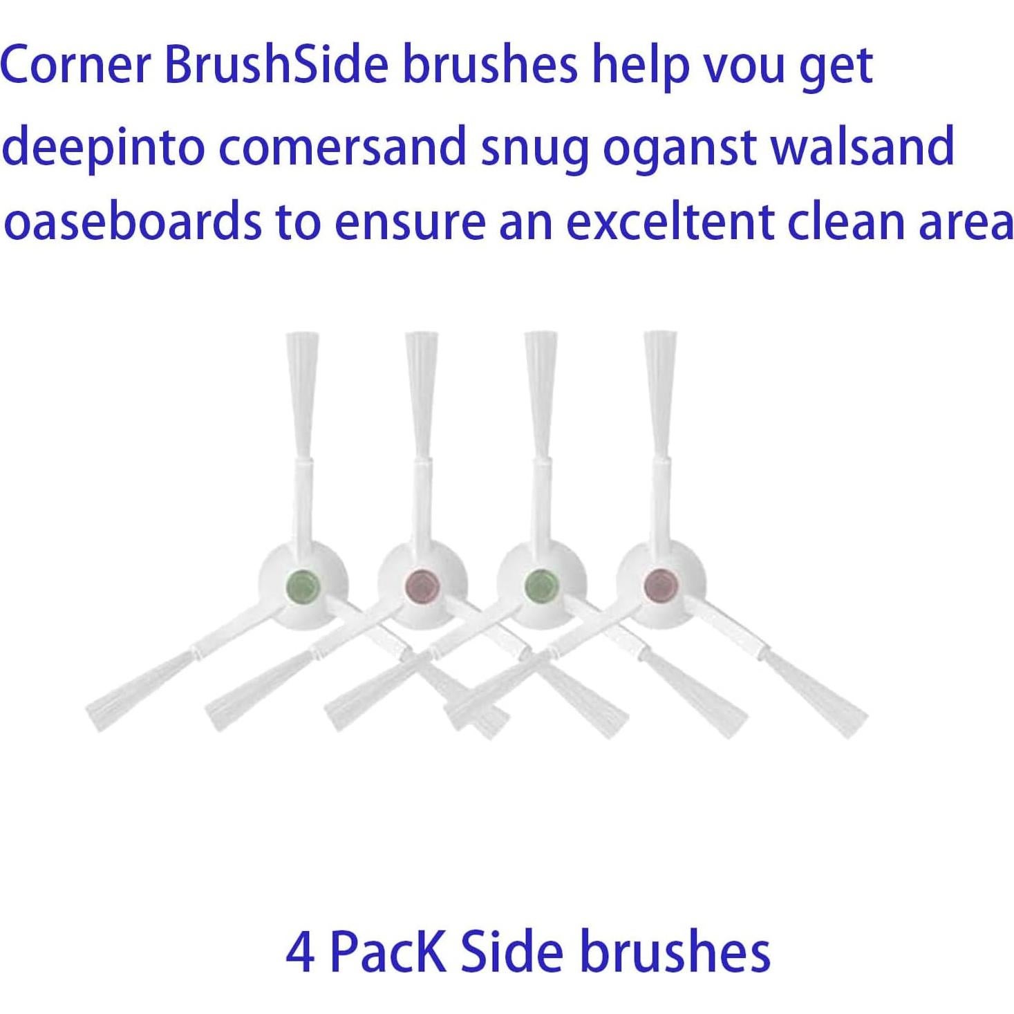 Kit de Accesorios de Repuesto Jpbaisqic para ECOVACS DEEBOT T10 Plus