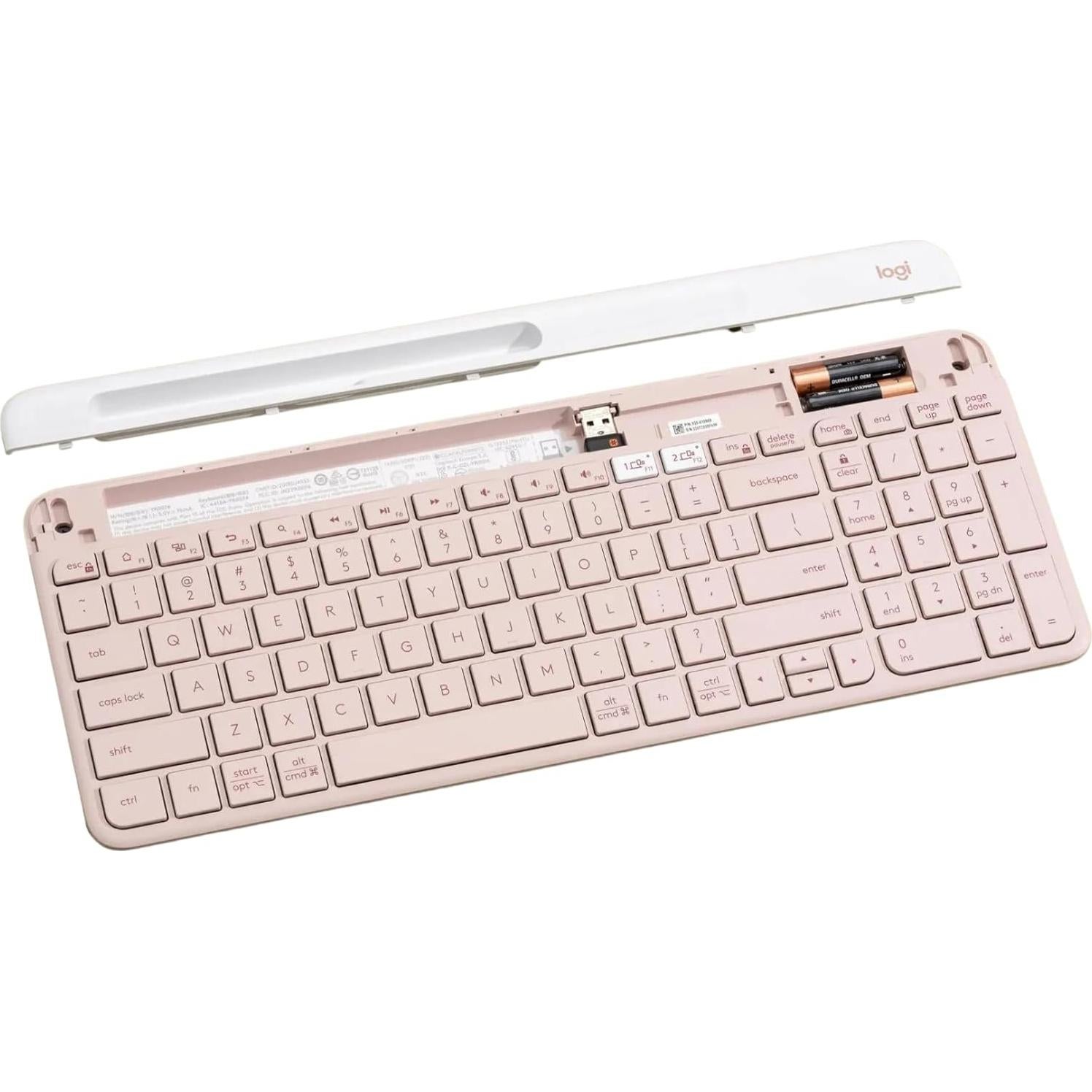 Teclado Inalámbrico Logitech K585 Rosa Multi-Dispositivo