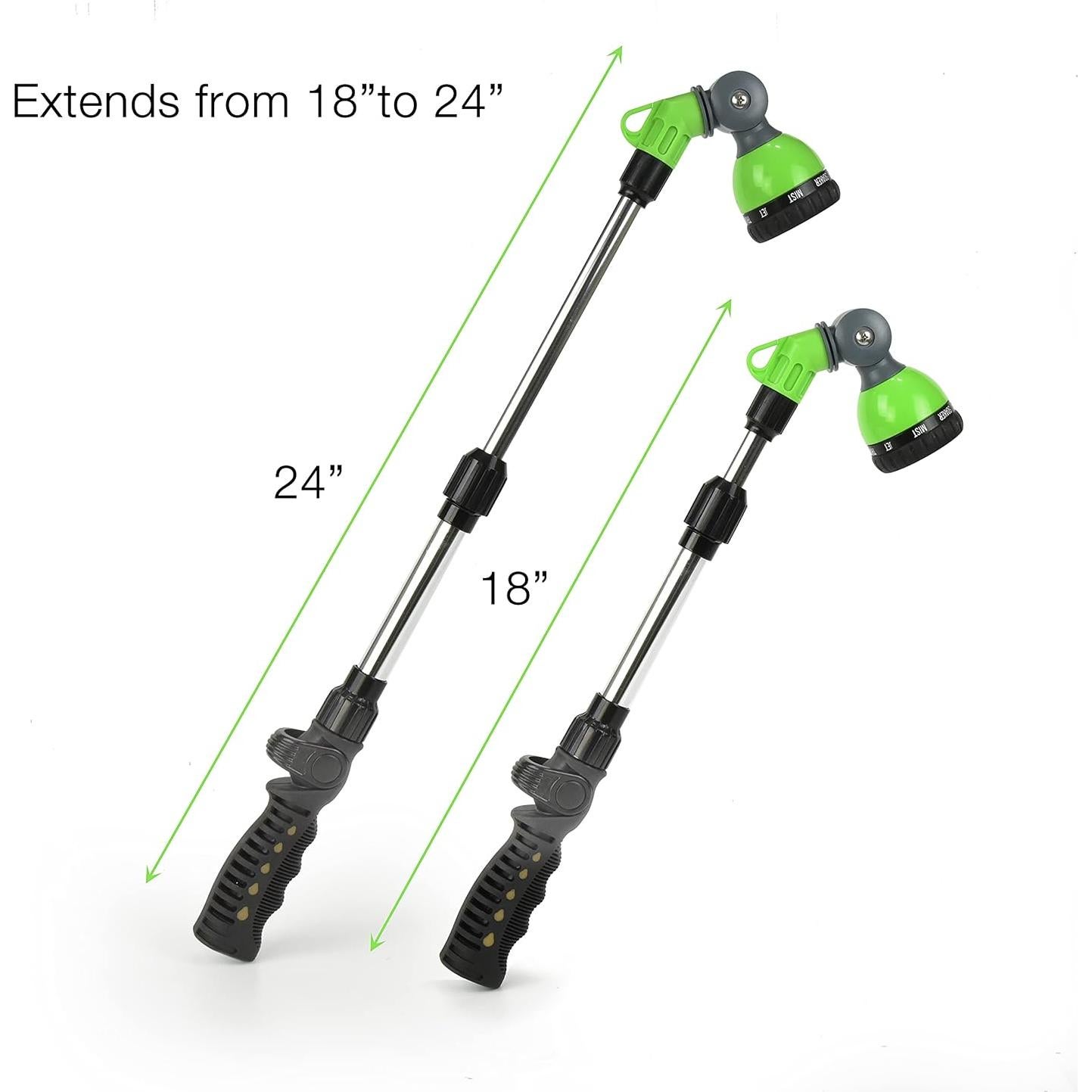 Varita de Riego Telescópica Pri Gardens 45-61 cm 8 Modos