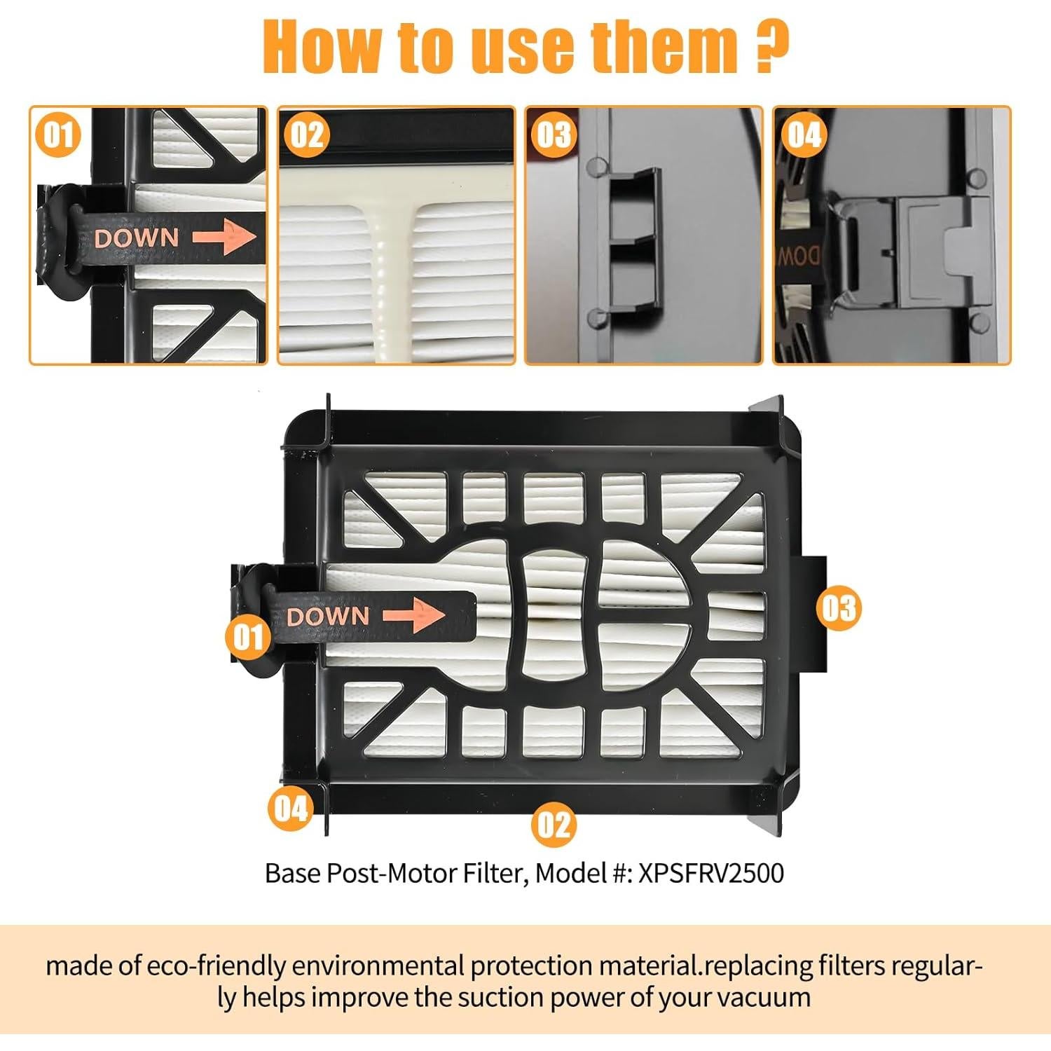 Kit de Repuestos DovLazm para Aspiradora Shark AI AV2501