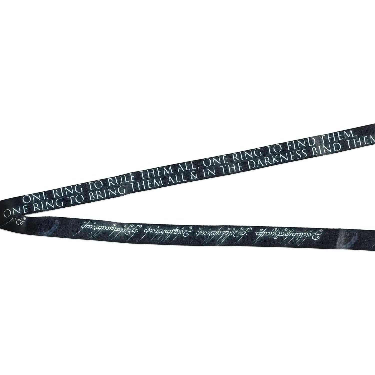 Lanyard El Señor de los Anillos Bioworld con Charm y ID