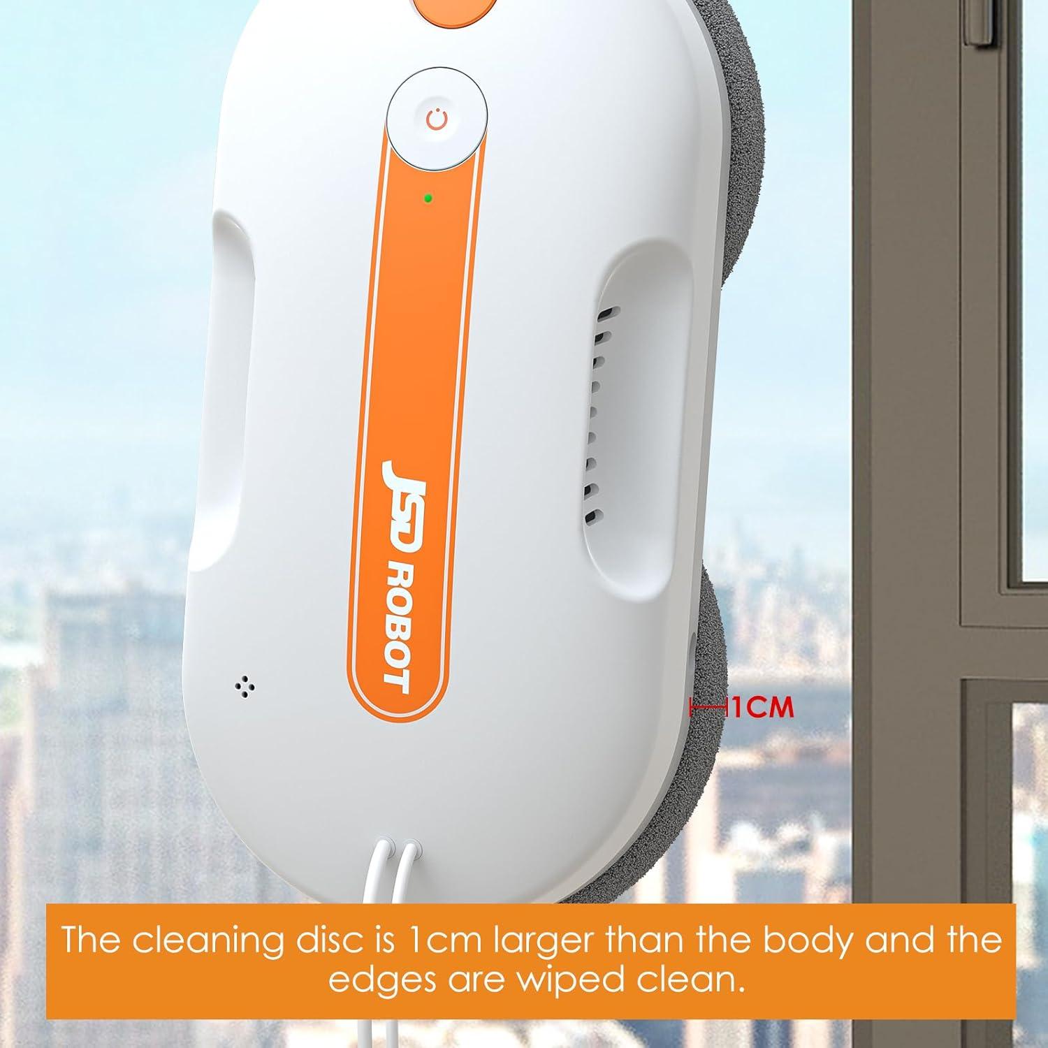 Robot Limpiador de Ventanas JSDROBOT Lite 5300Pa con Control Remoto